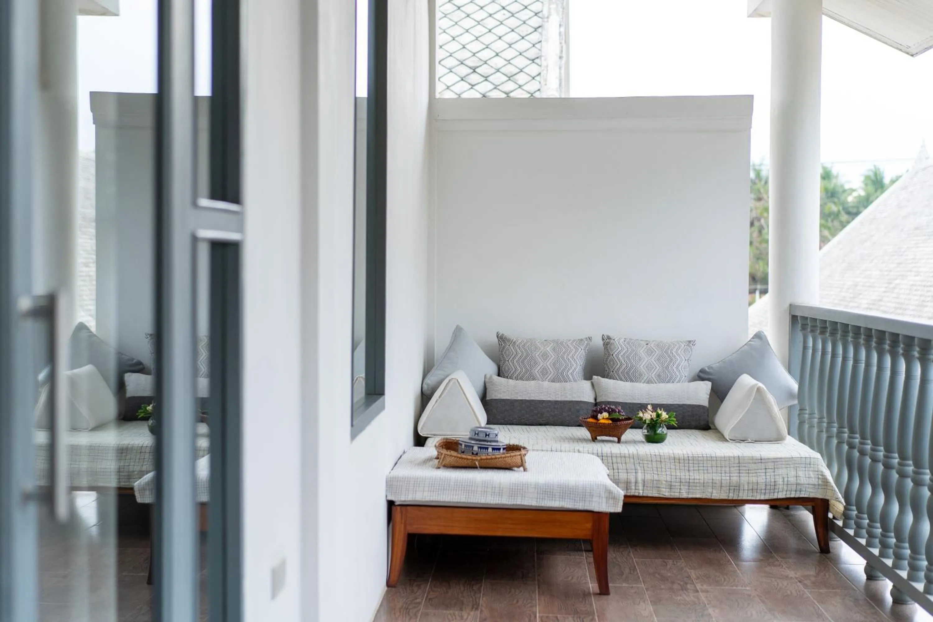Balcony/Terrace in Souphattra Hotel Luang Prabang