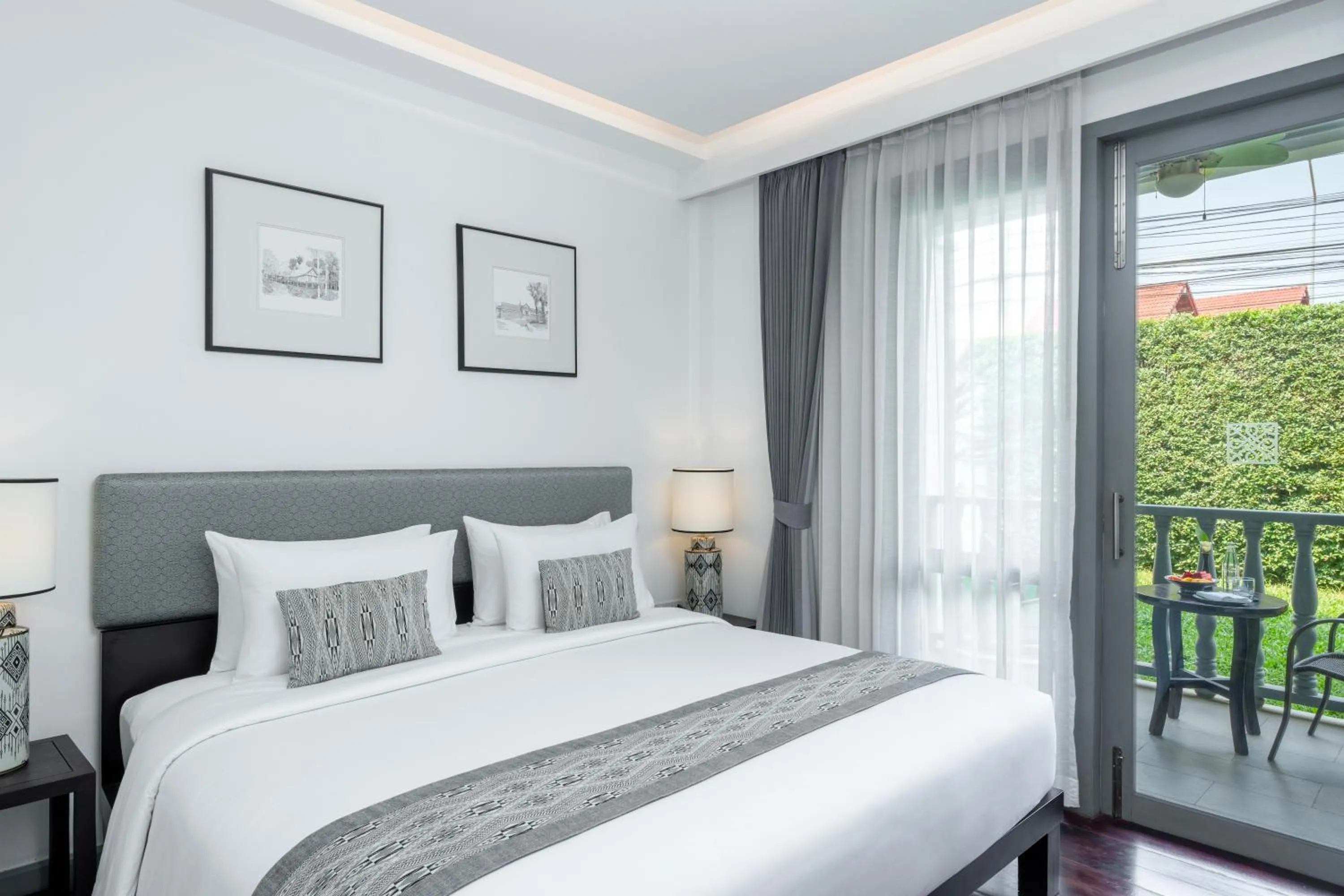 Bedroom, Bed in Souphattra Hotel Luang Prabang