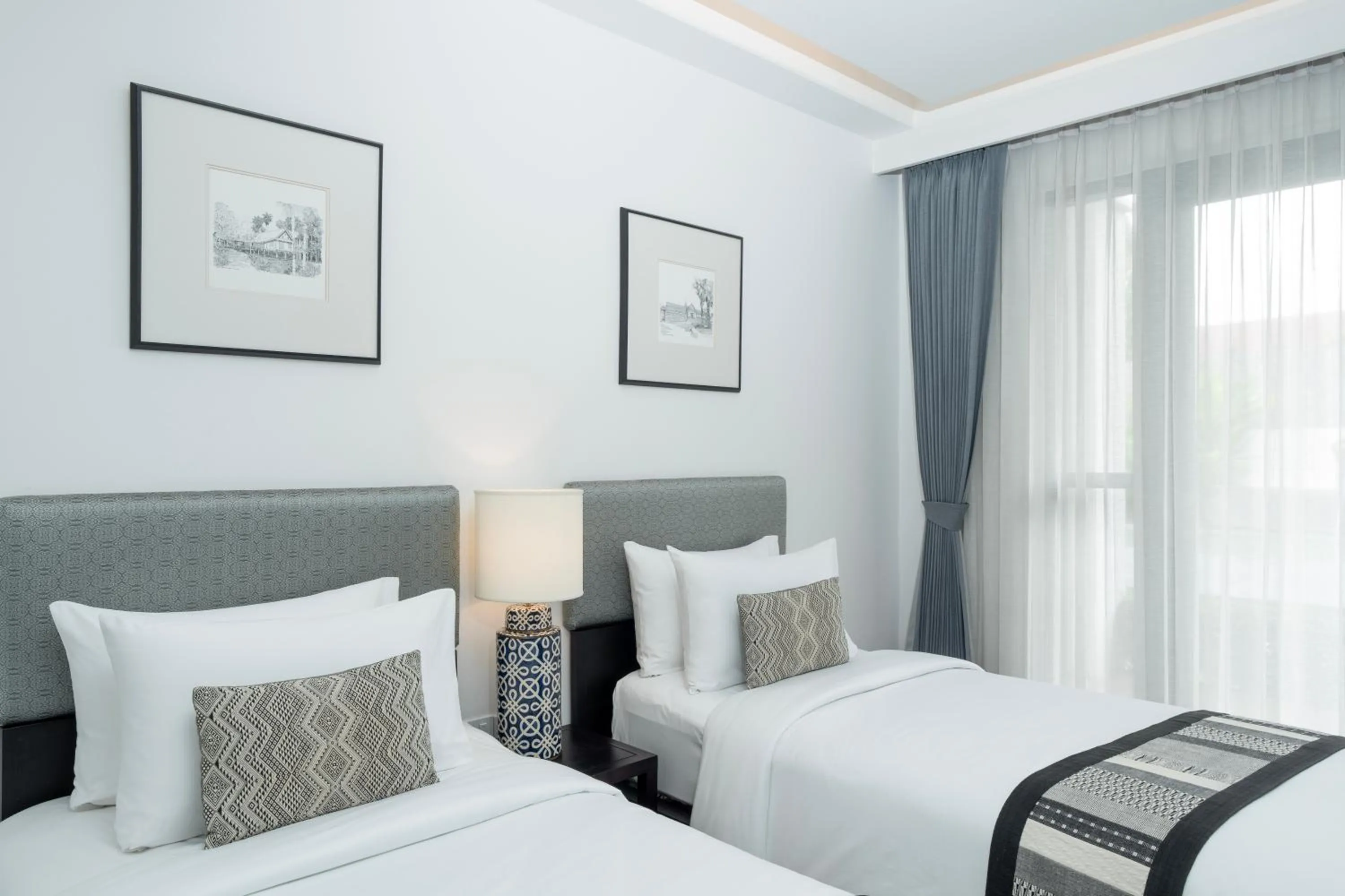 Bedroom, Bed in Souphattra Hotel Luang Prabang