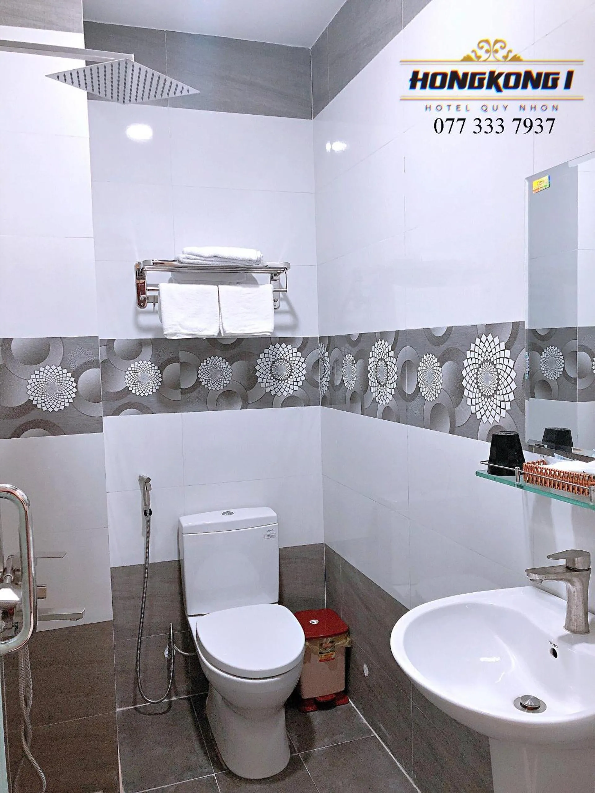 Toilet in HongKong1 Hotel Quy Nhon