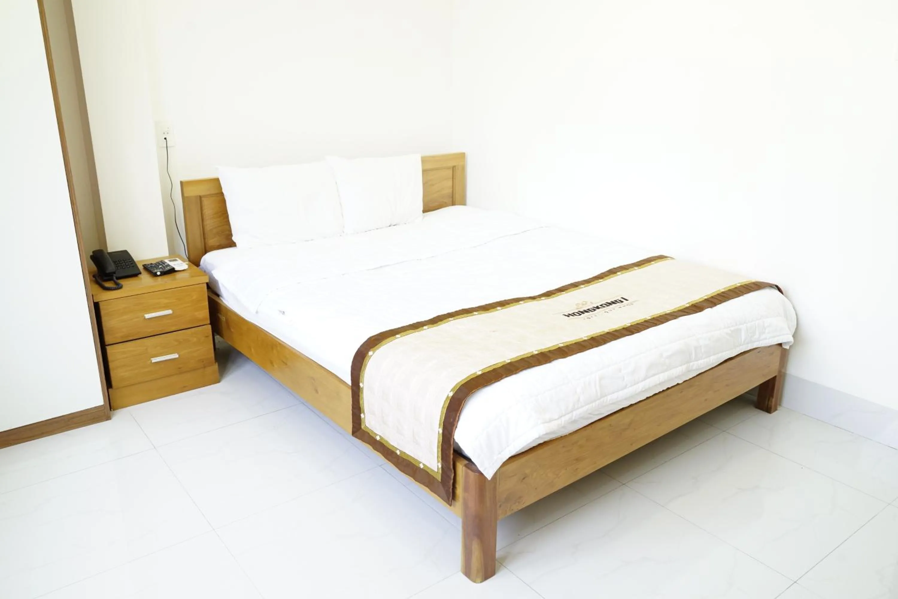 Bed in HongKong1 Hotel Quy Nhon
