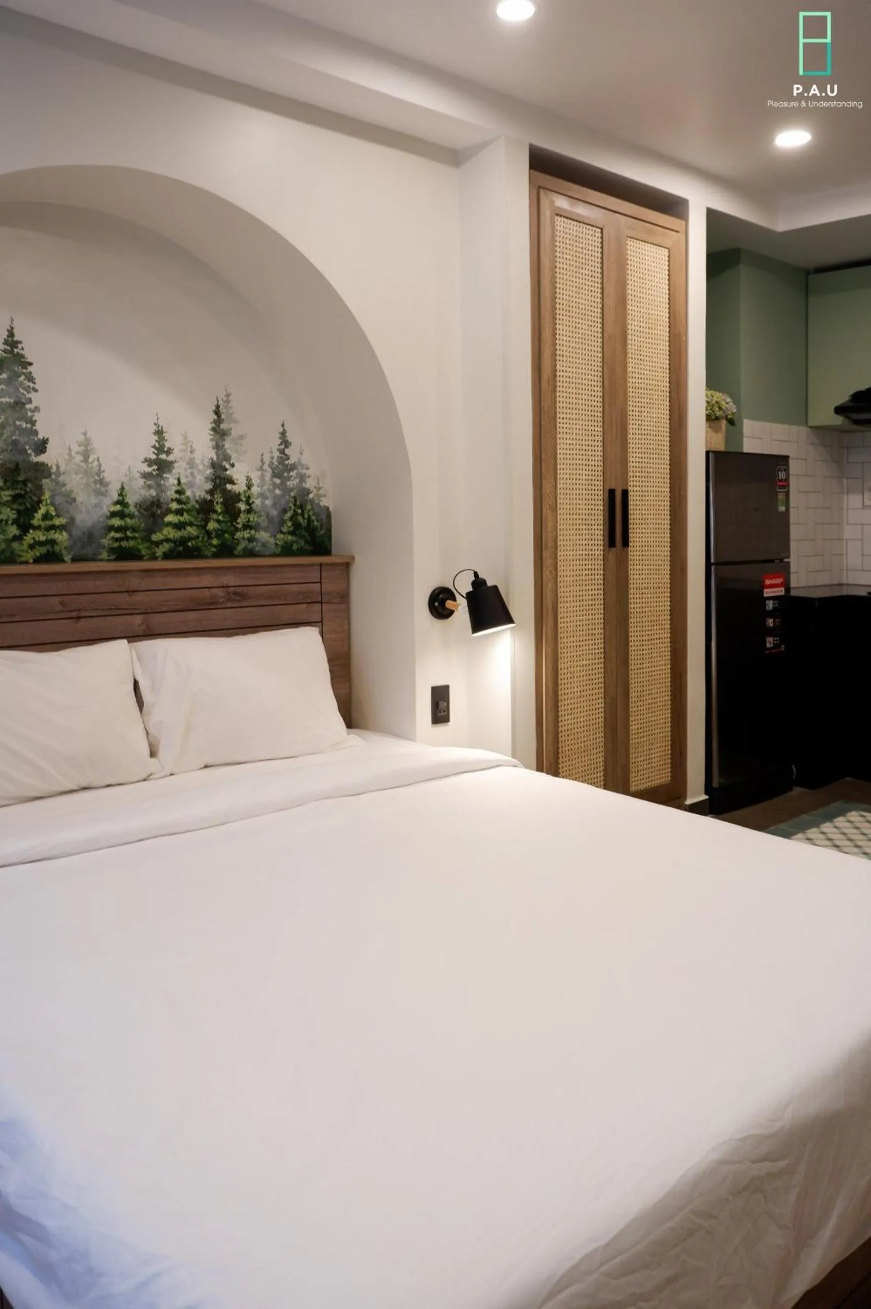 Bed in Mecozy Apartel