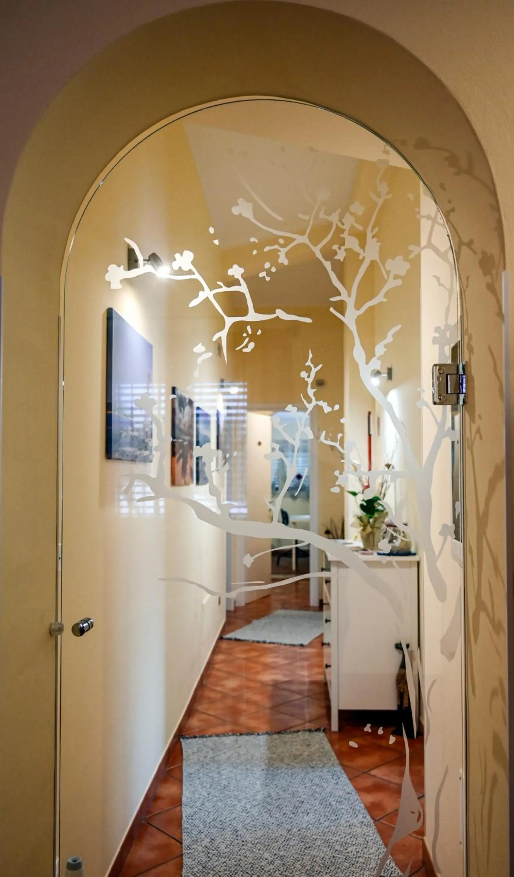 Decorative detail in Balconcino sugli Ulivi