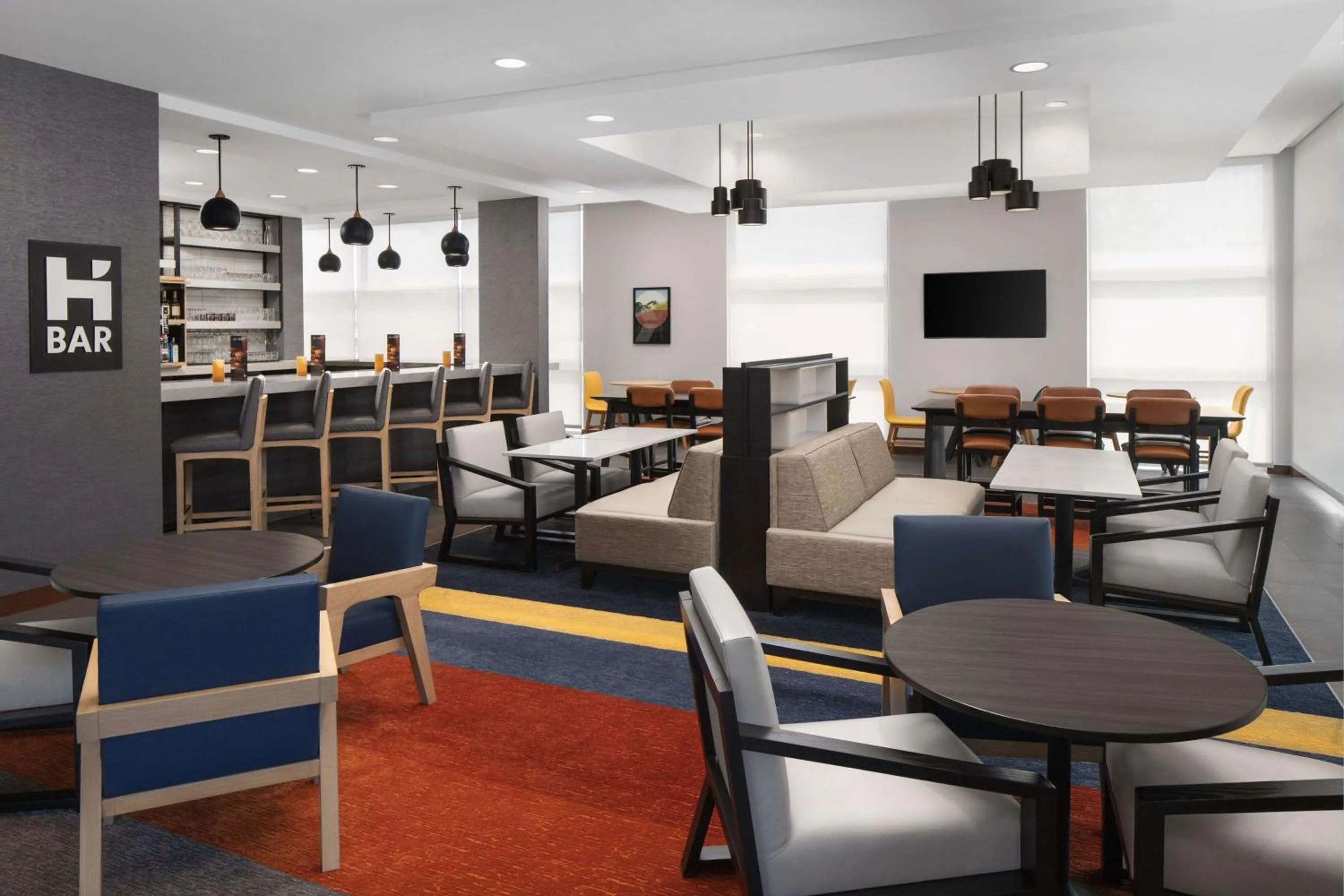 Lounge or bar in Hyatt House Boulder/Broomfield