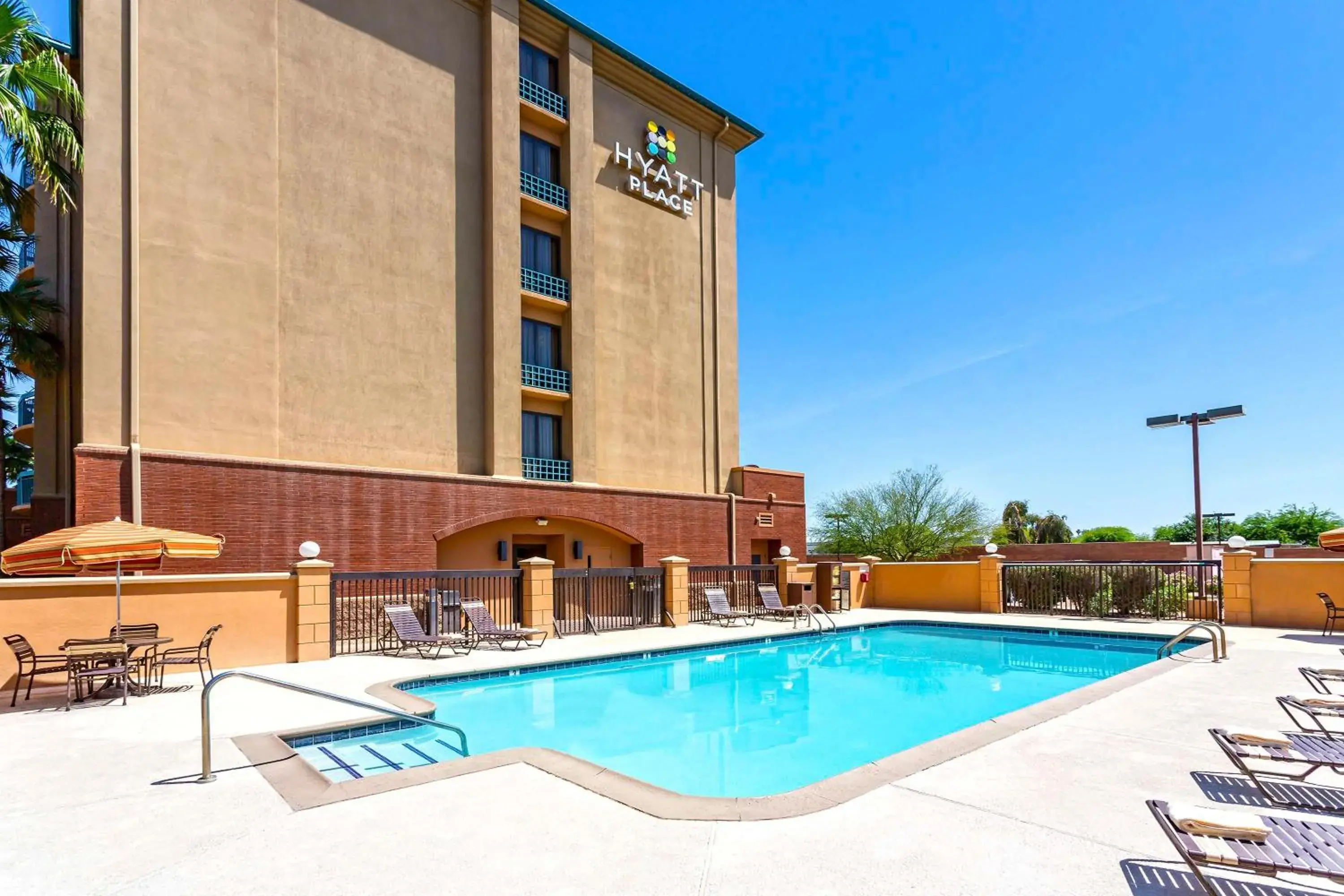 Swimming pool in Hyatt Place Tempe Phoenix Airport Swimming pool in Hyatt Place Tempe Phoenix Airport