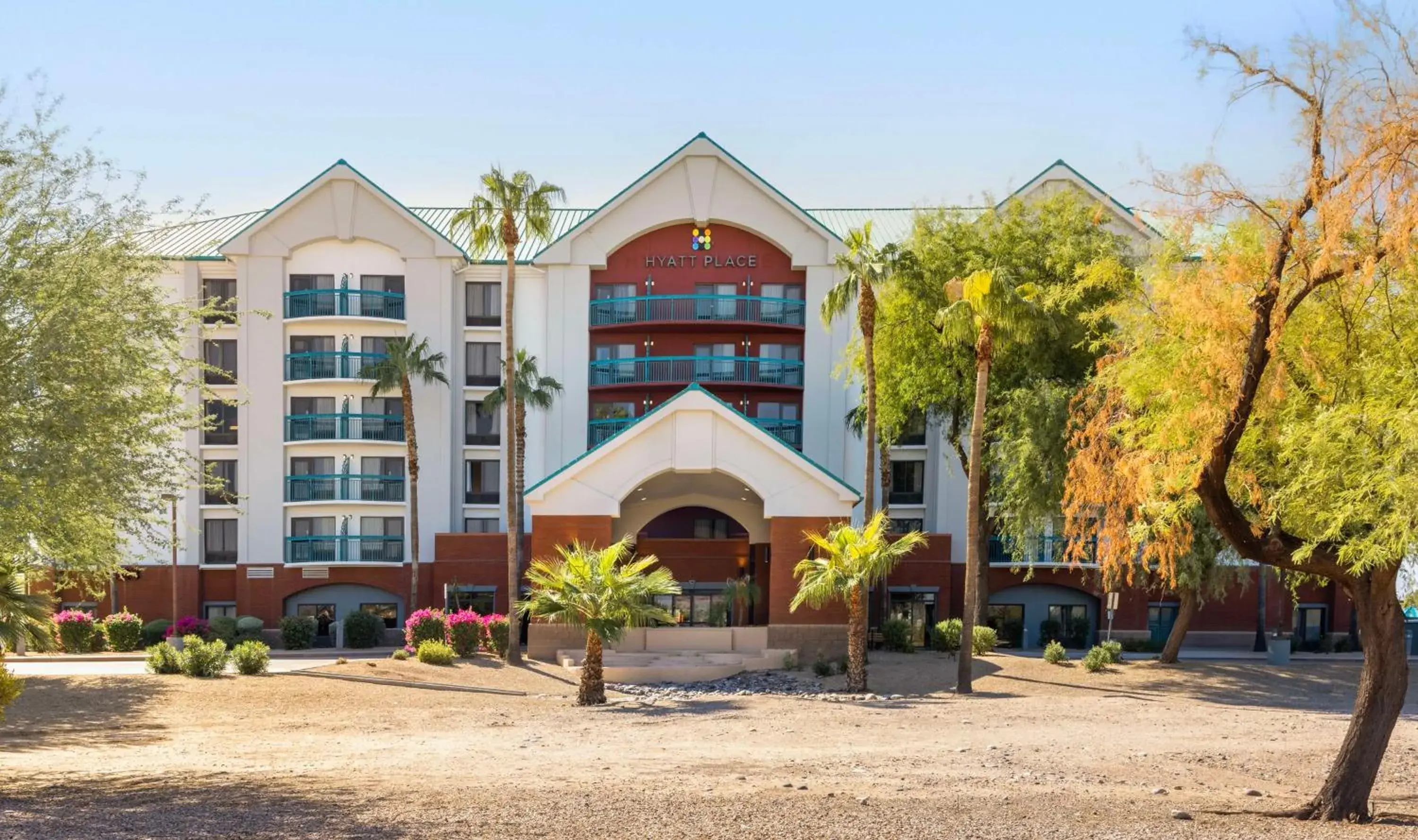 Property building in Hyatt Place Tempe Phoenix Airport Property building in Hyatt Place Tempe Phoenix Airport
