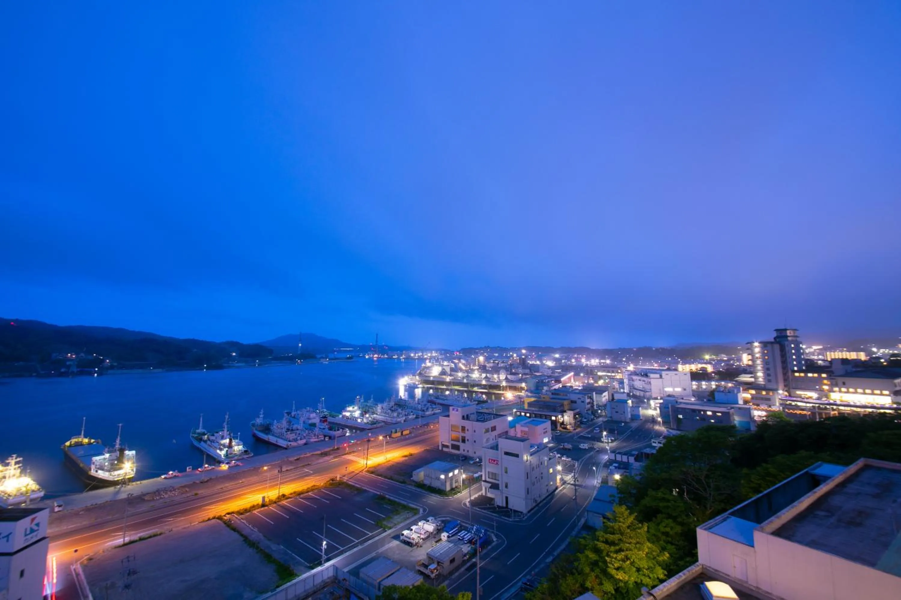 Night in Kesennuma Plaza Hotel