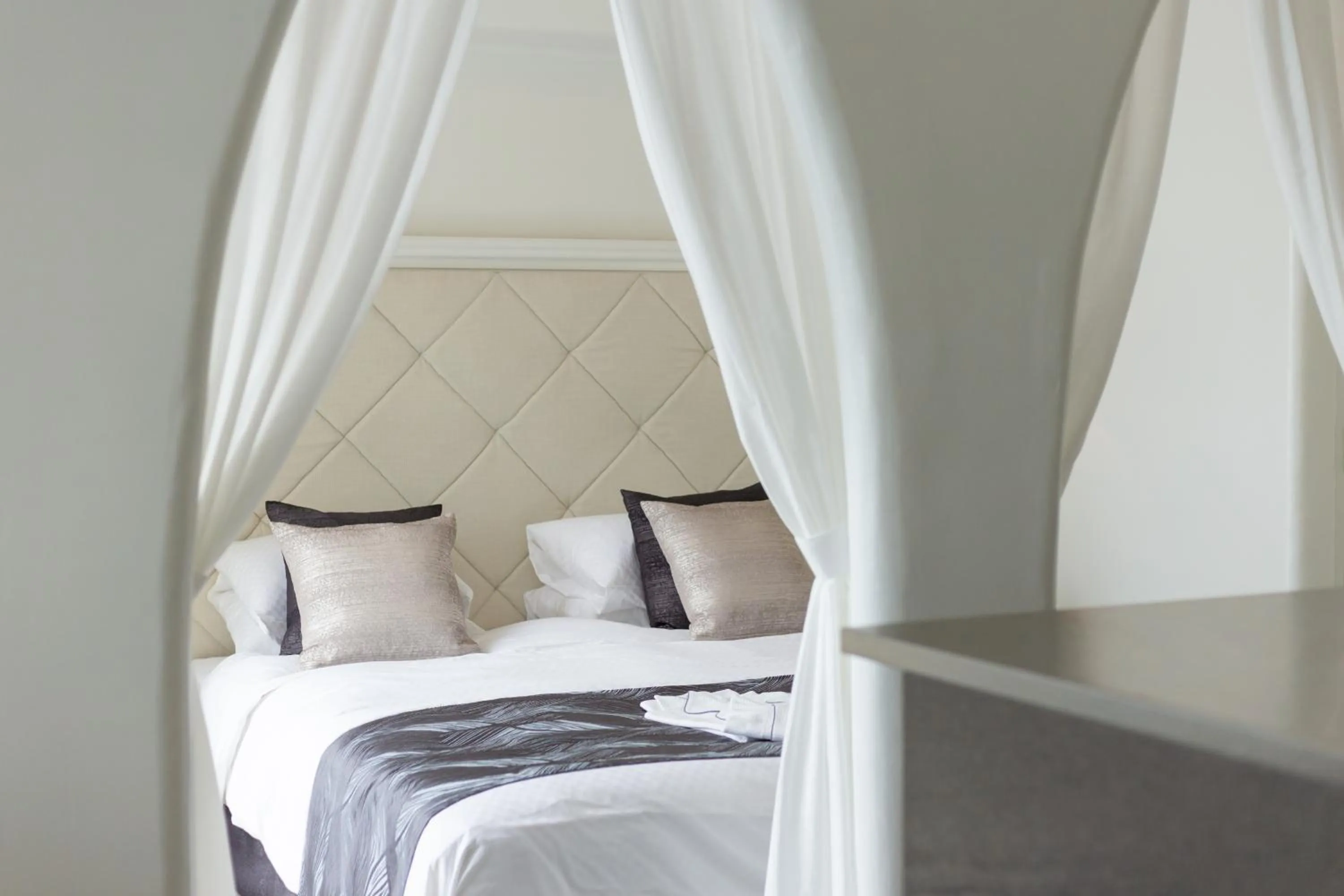 Photo of the whole room, Bed in Yuki Suite Kourijima