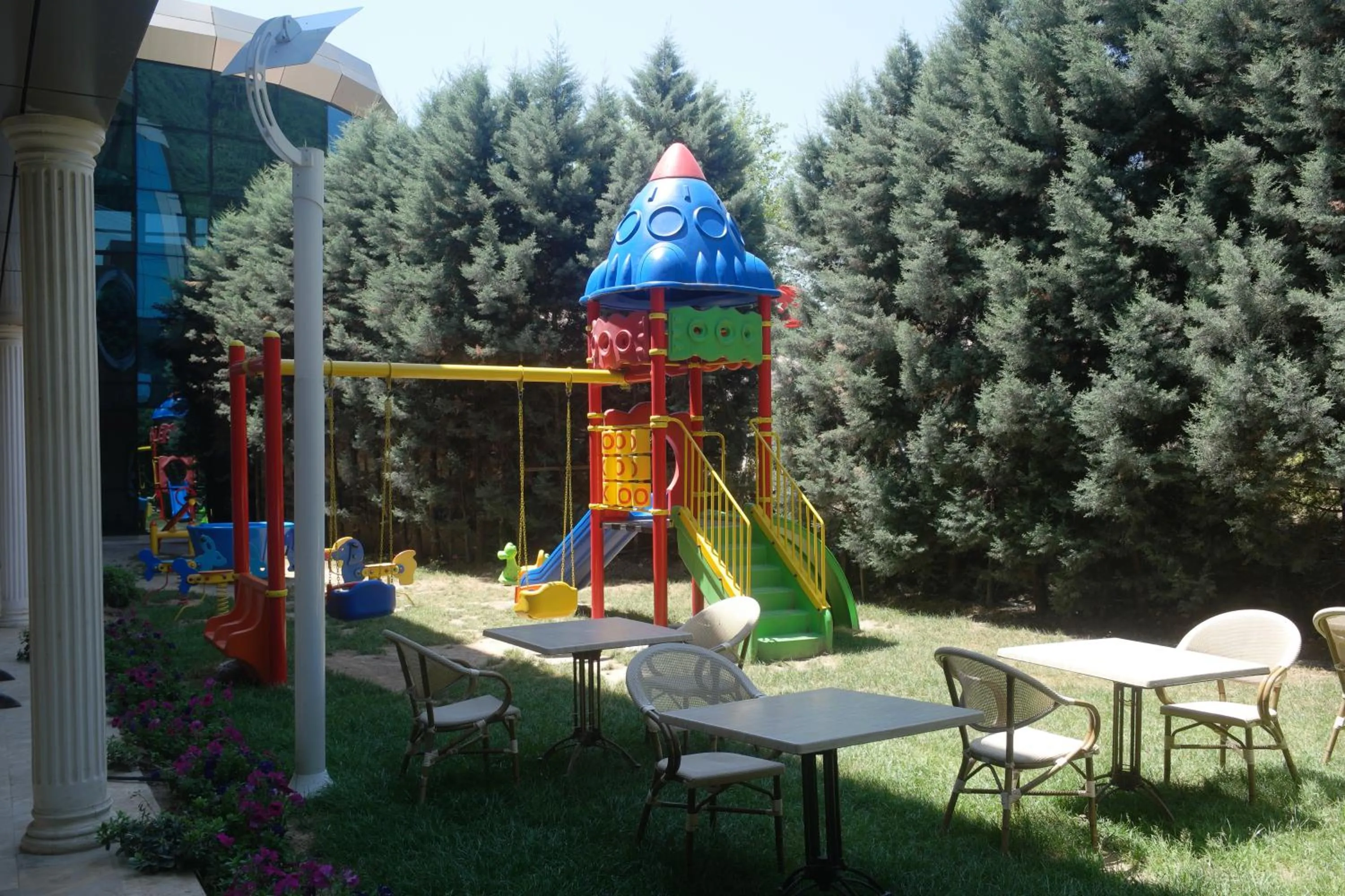 Children play ground in Sarot Termal Park Resort & Spa - Halal Hotel