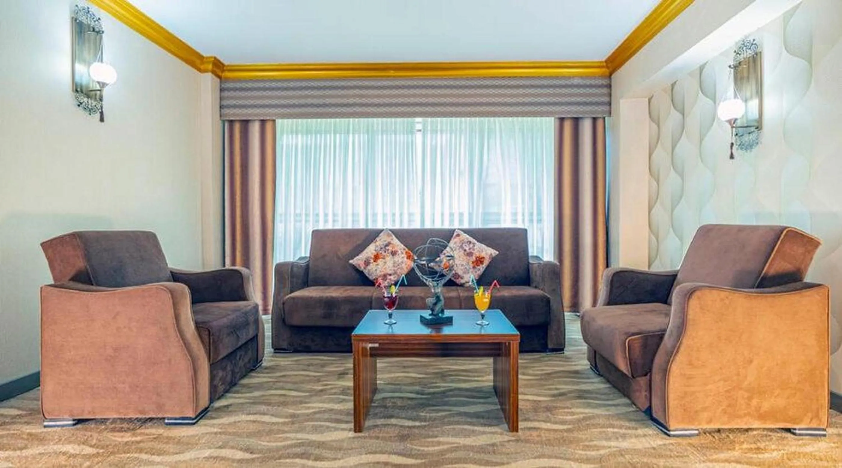 Living room in Sarot Termal Park Resort & Spa - Halal Hotel