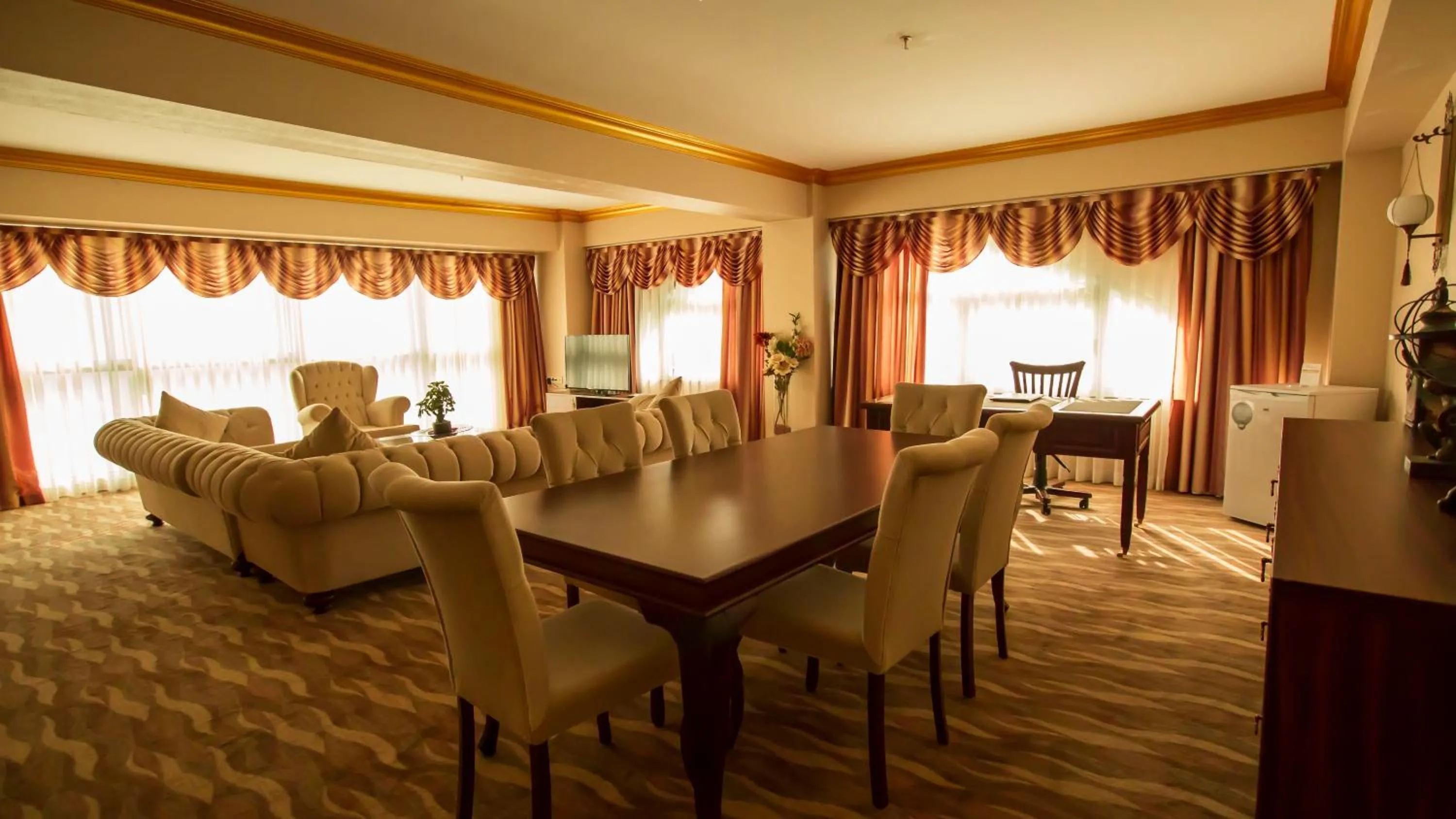 Living room in Sarot Termal Park Resort & Spa - Halal Hotel