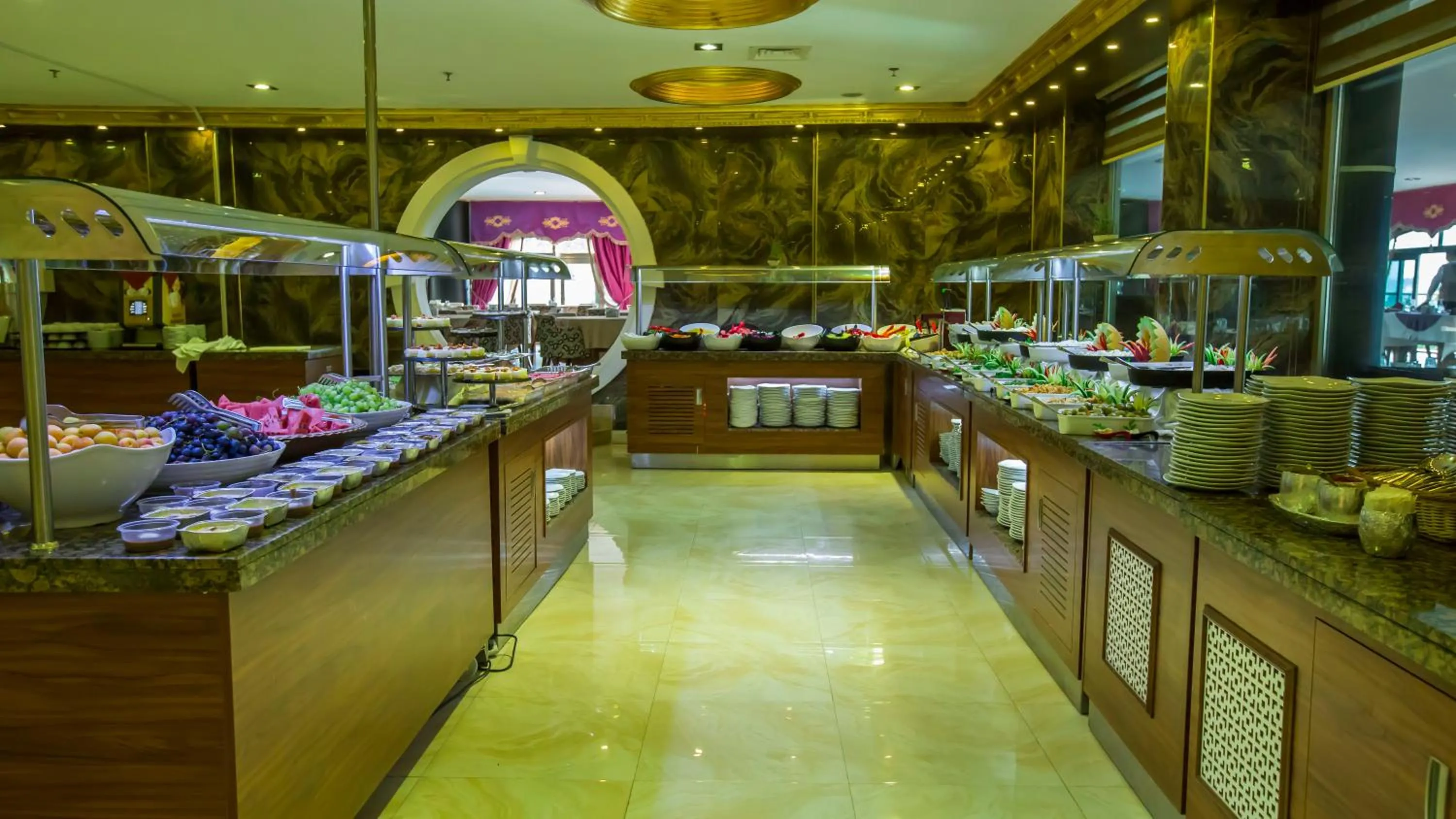 Buffet breakfast in Sarot Termal Park Resort & Spa - Halal Hotel
