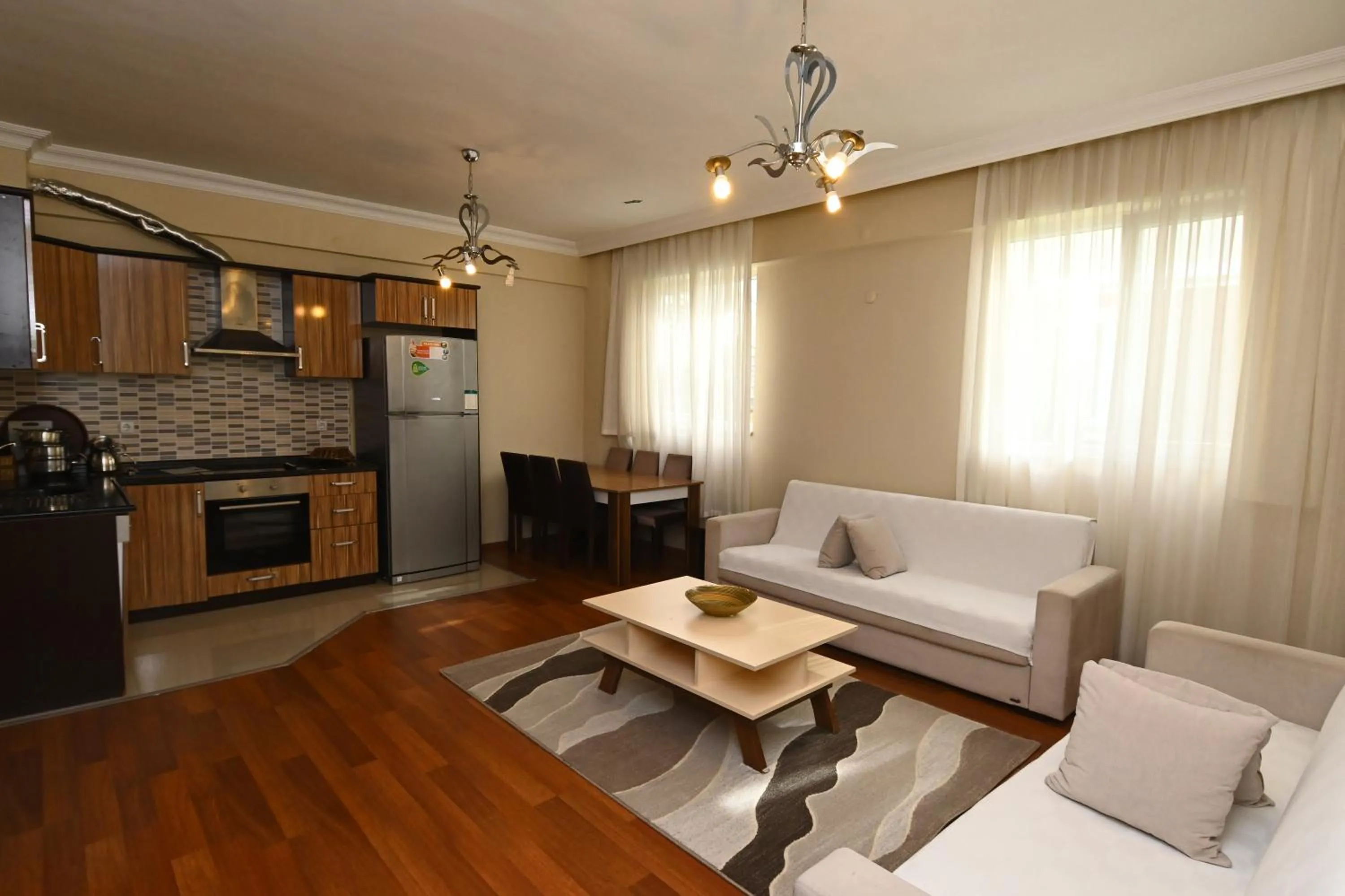 Kitchen or kitchenette in Sarot Thermal Vadi Tatil Koyu - Halal Hotel