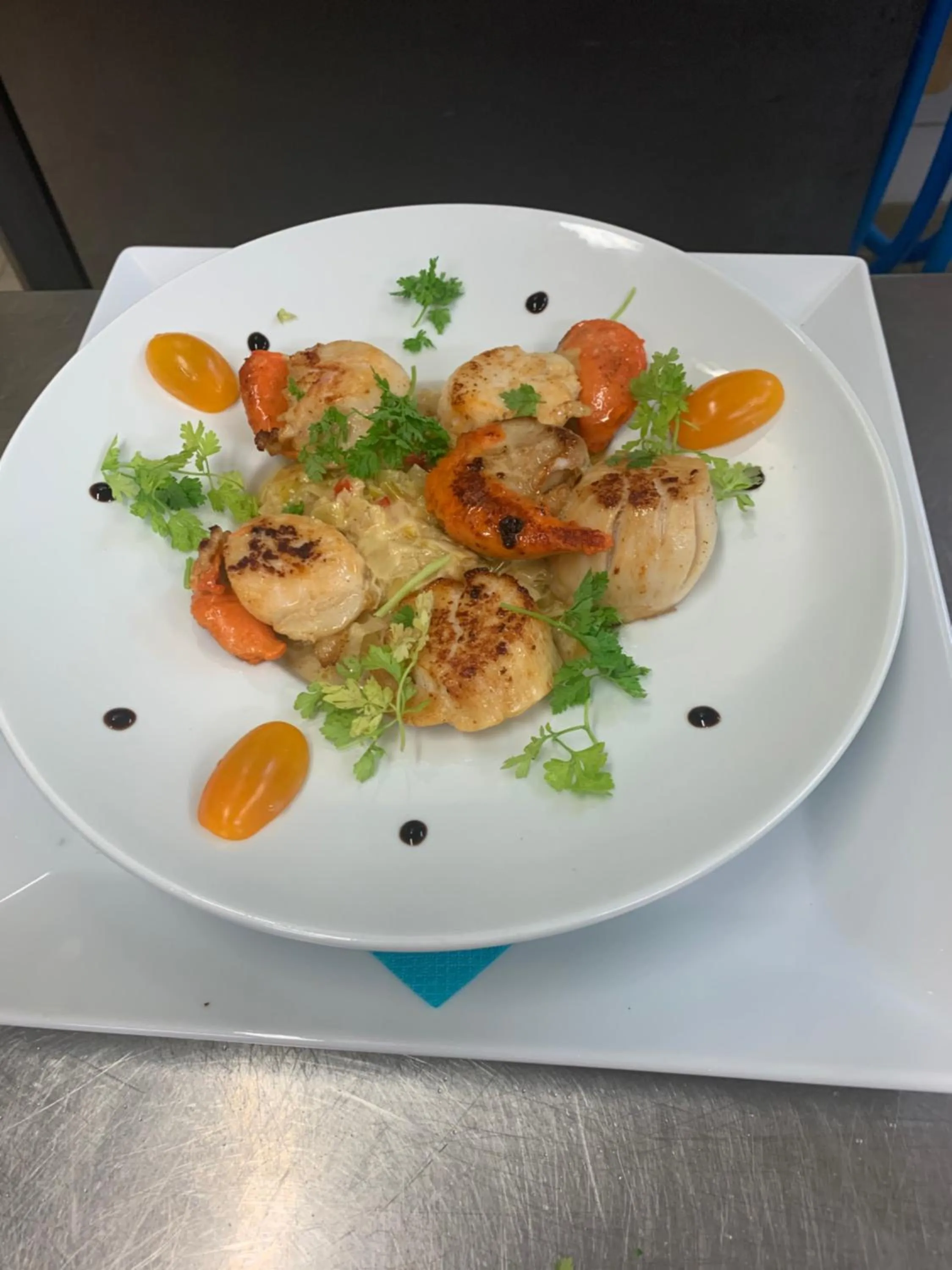 Dinner in Hôtel Restaurant de la Mer