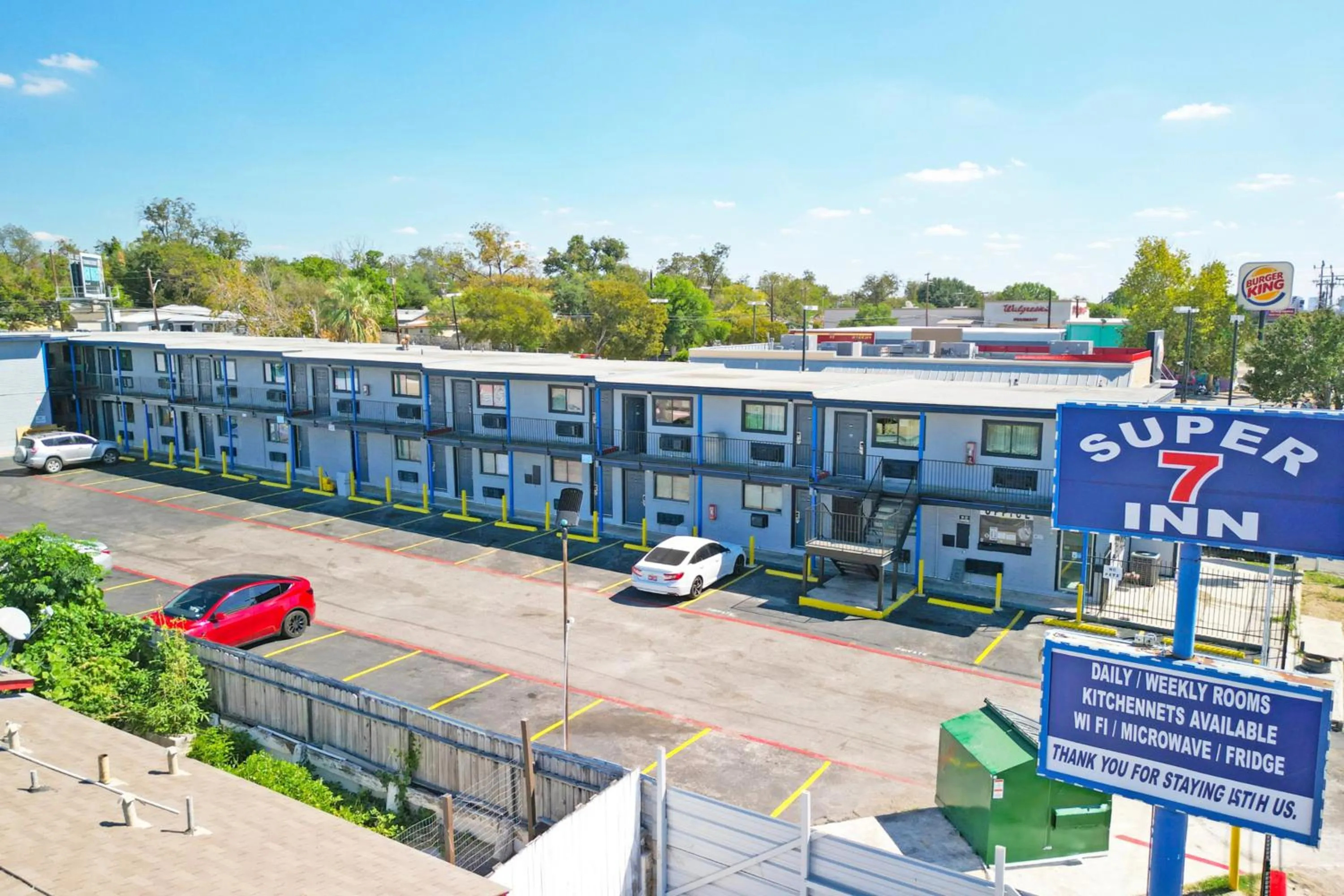 Facade/entrance in Super 7 Inn By OYO San Antonio NW Medical Center