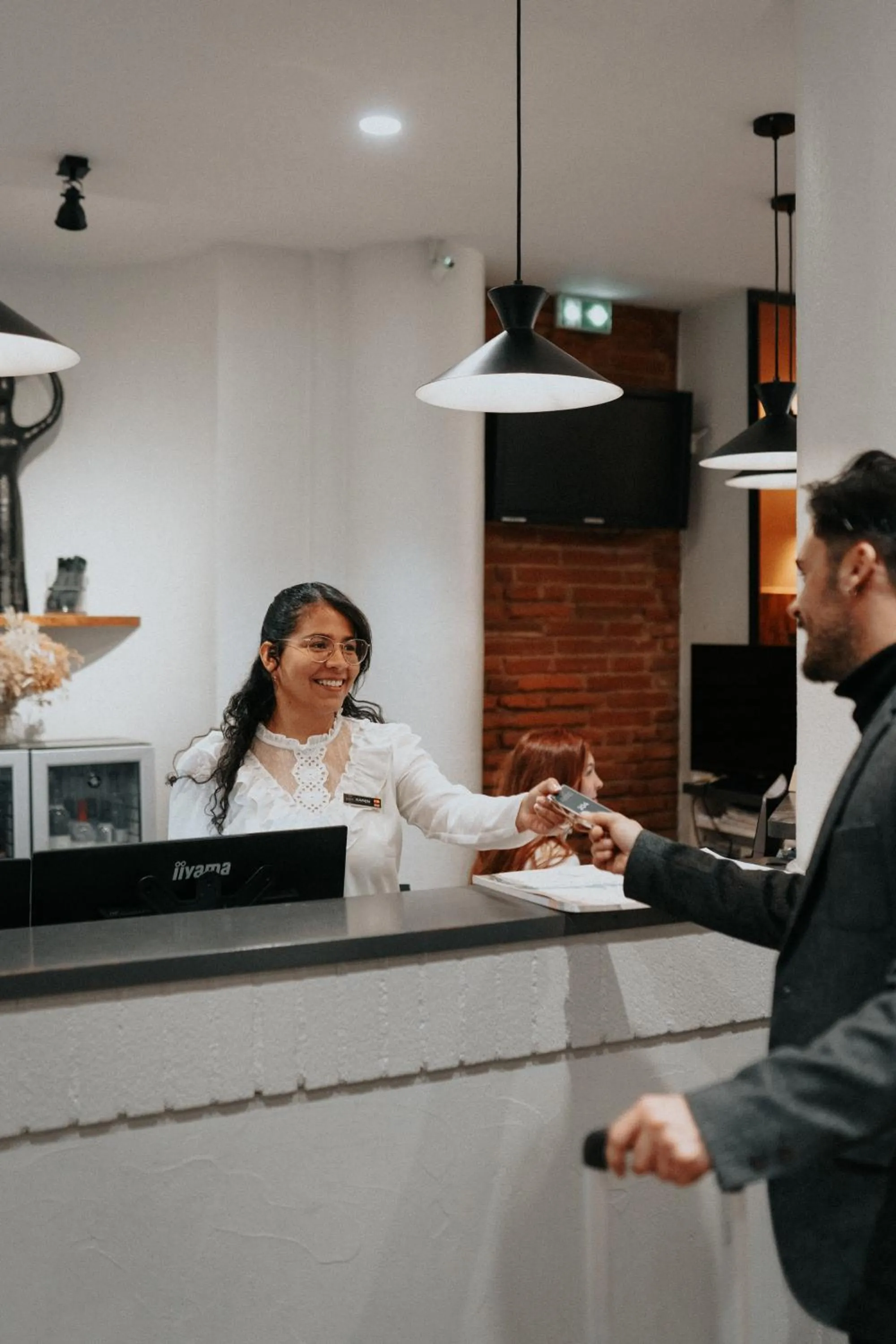 Lobby or reception in Hotel Albert 1er