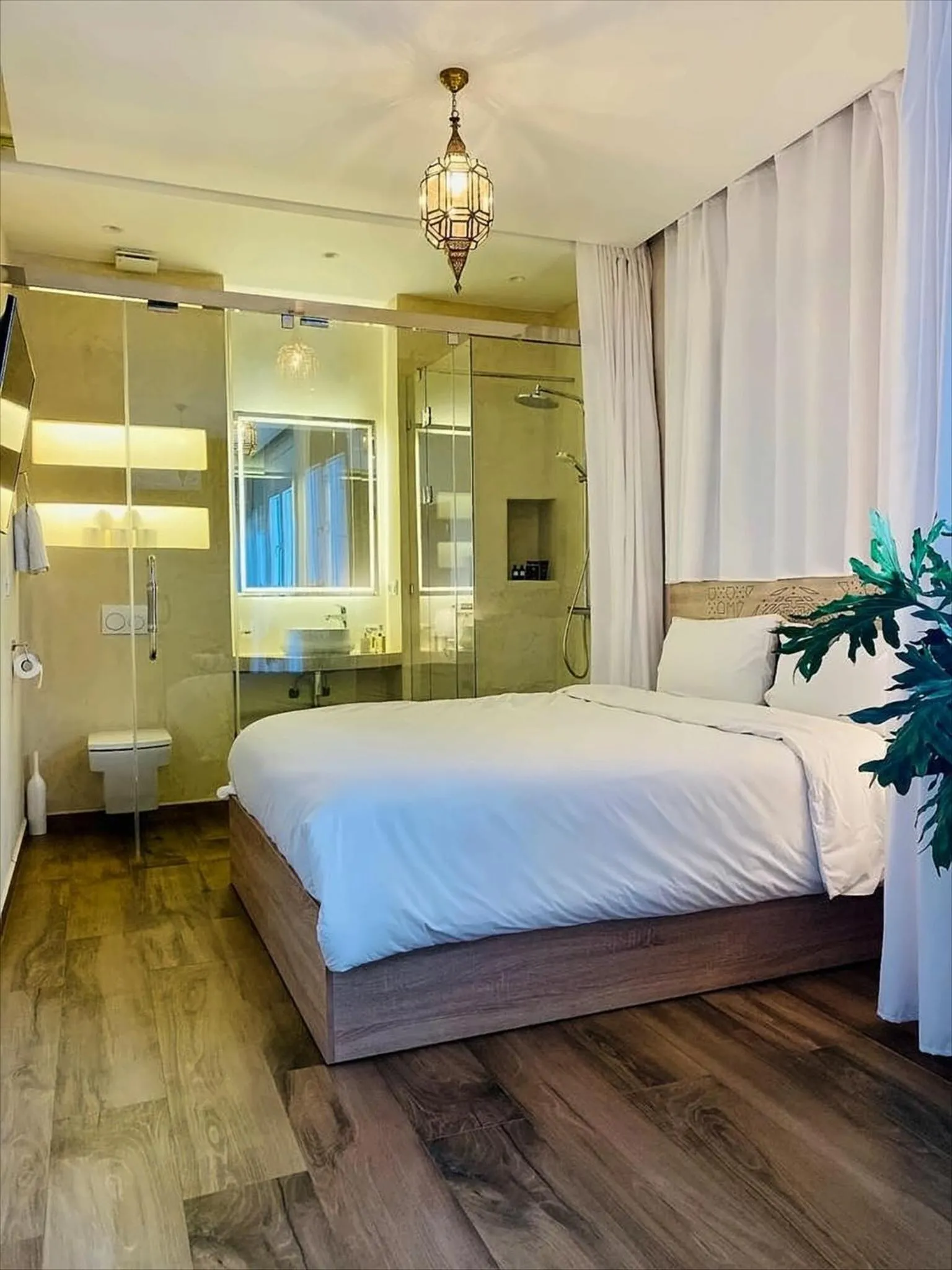 Bed in Aparthotel & Hotel Doha