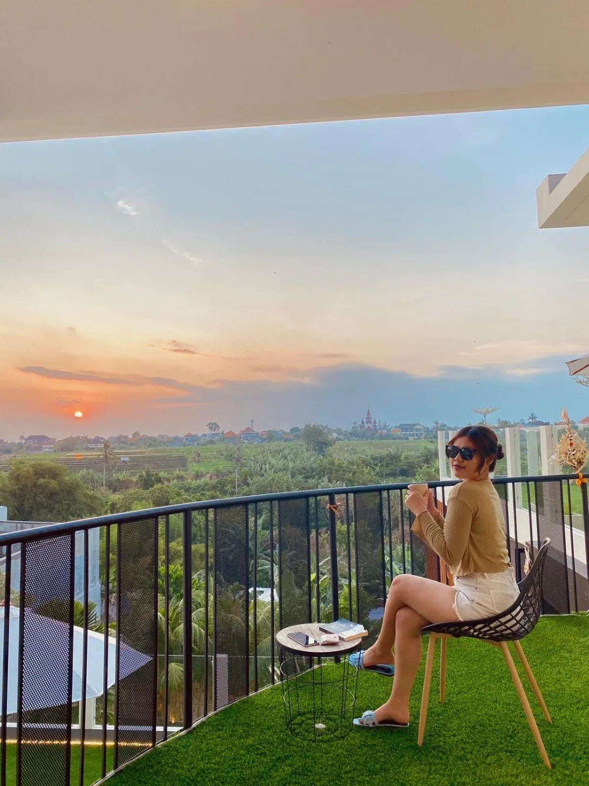 Natural landscape in GM Guest House Canggu