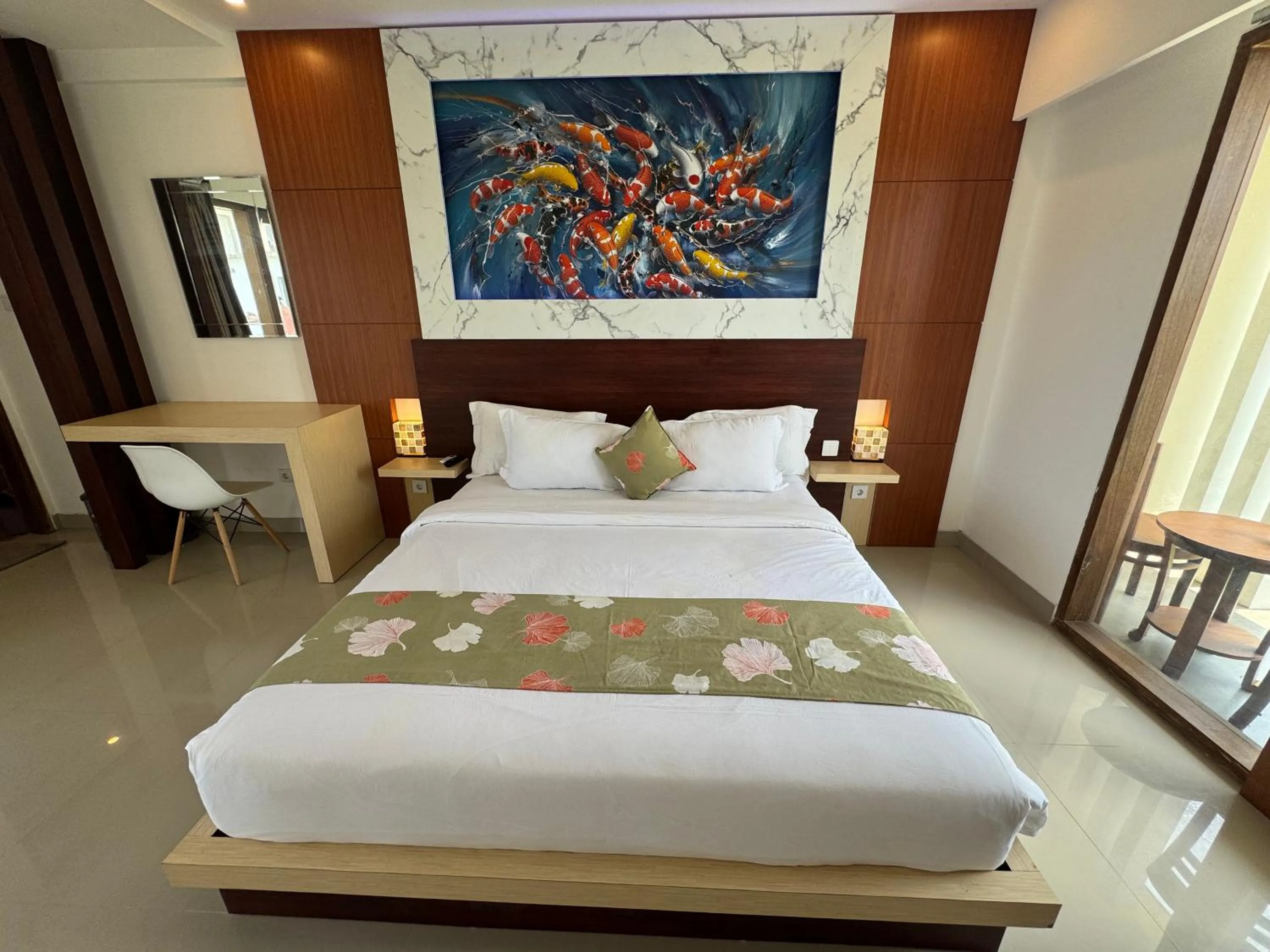Bed in GM Guest House Canggu