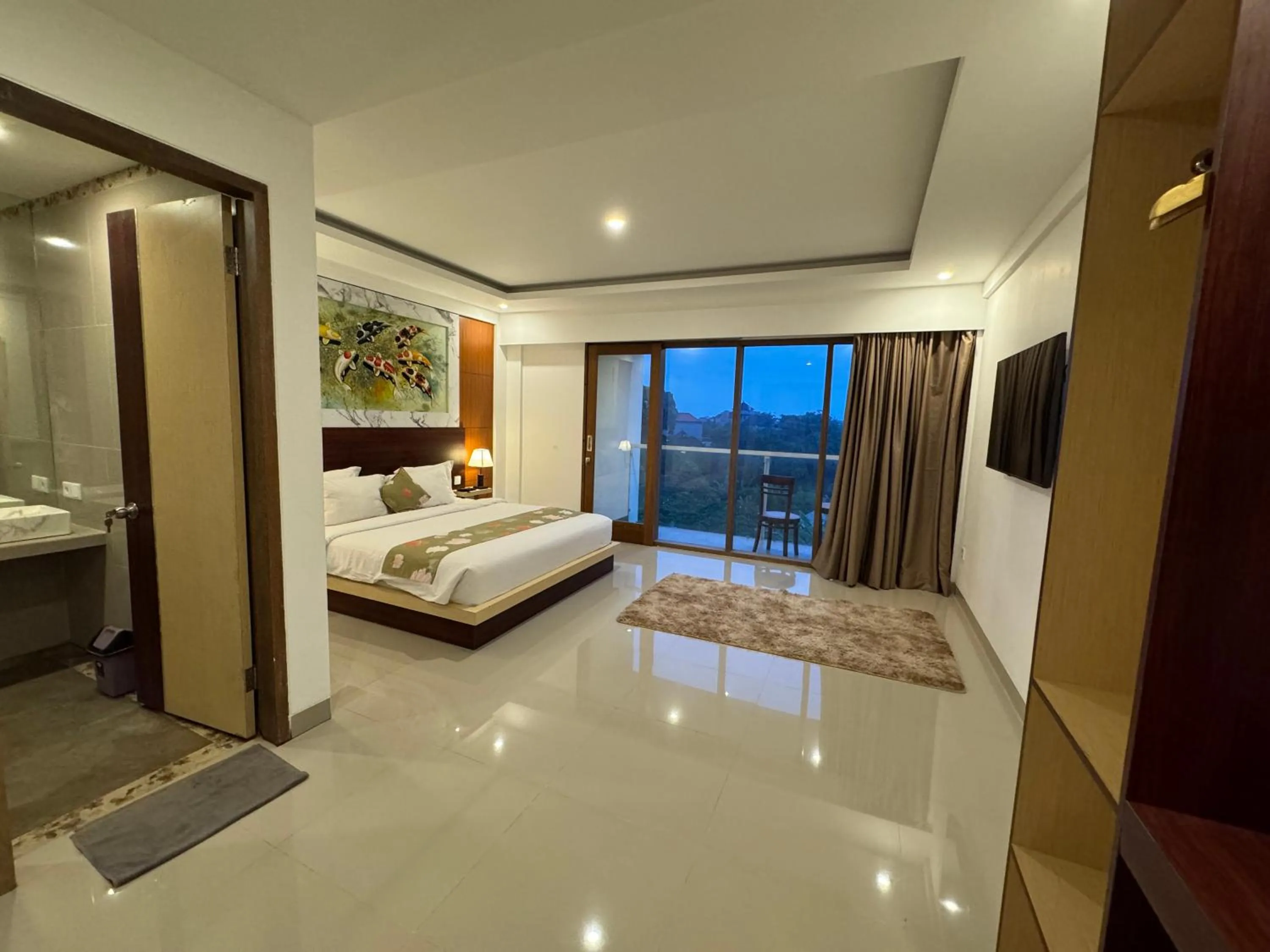 Bed in GM Guest House Canggu