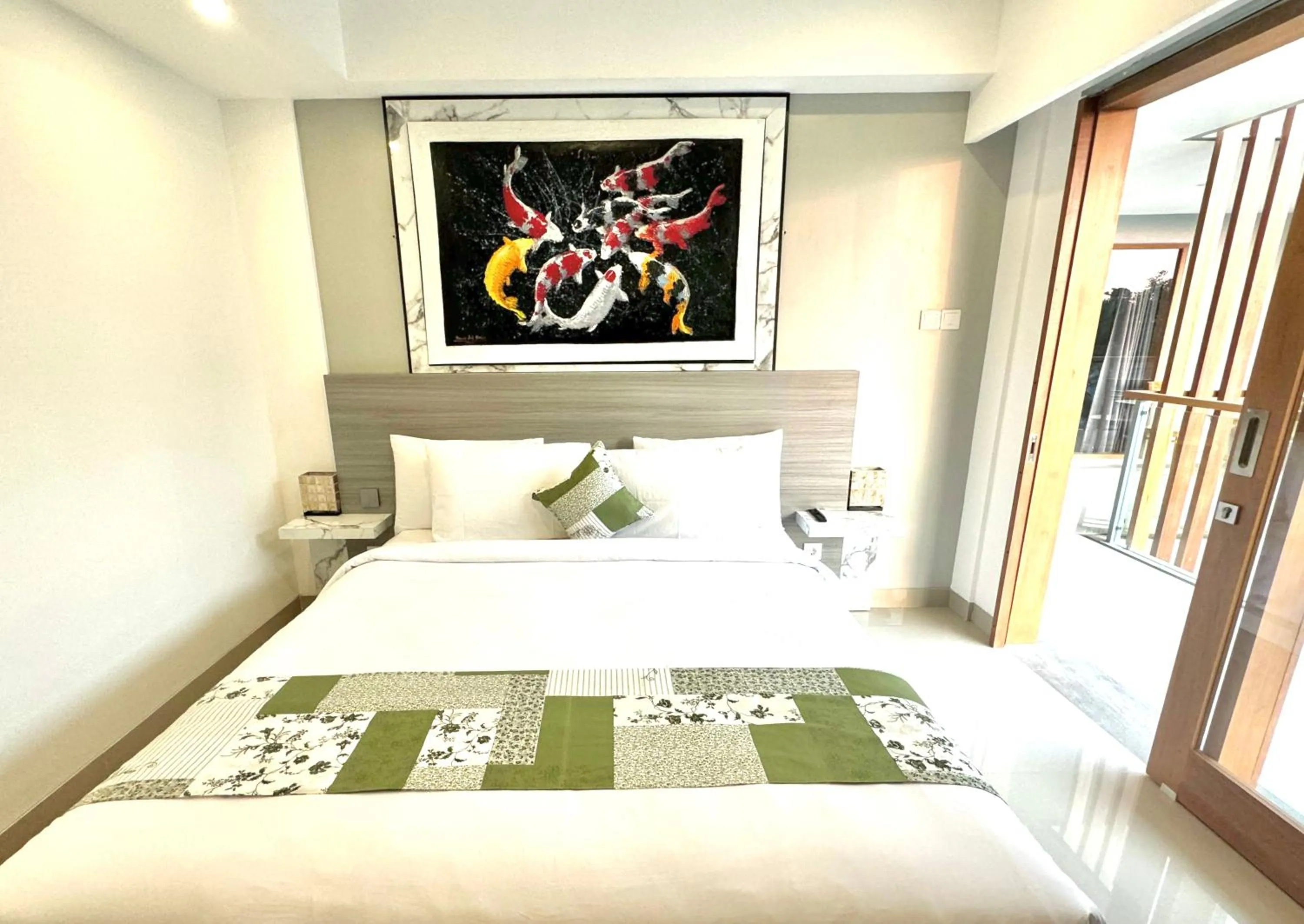 Bed in GM Guest House Canggu