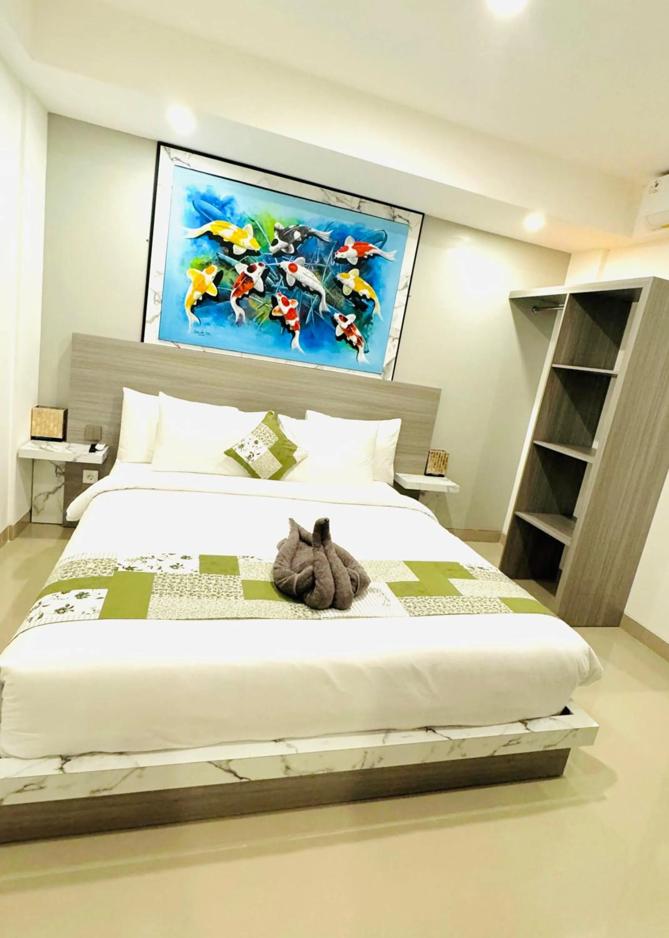 Bed in GM Guest House Canggu