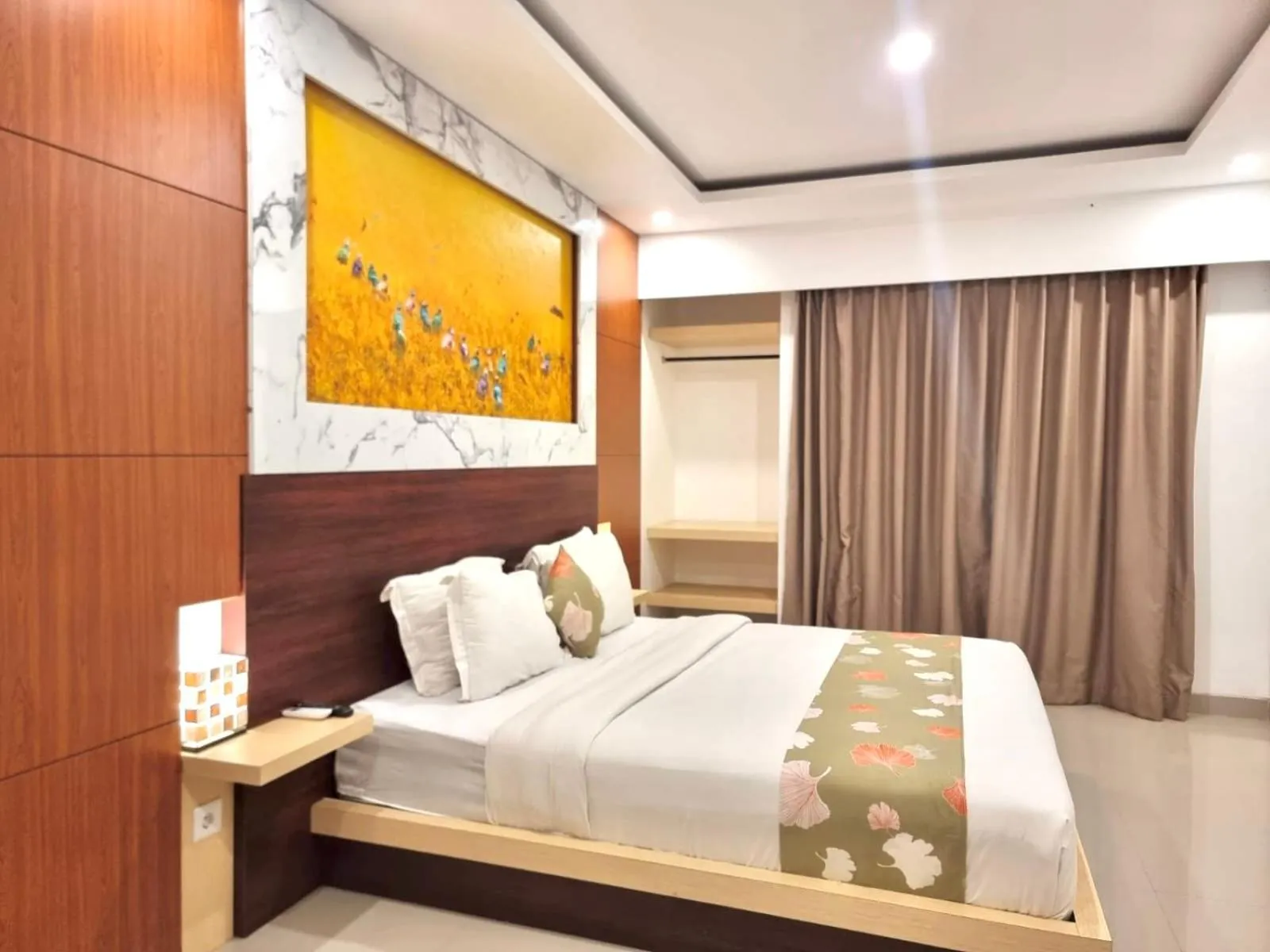 Bed in GM Guest House Canggu