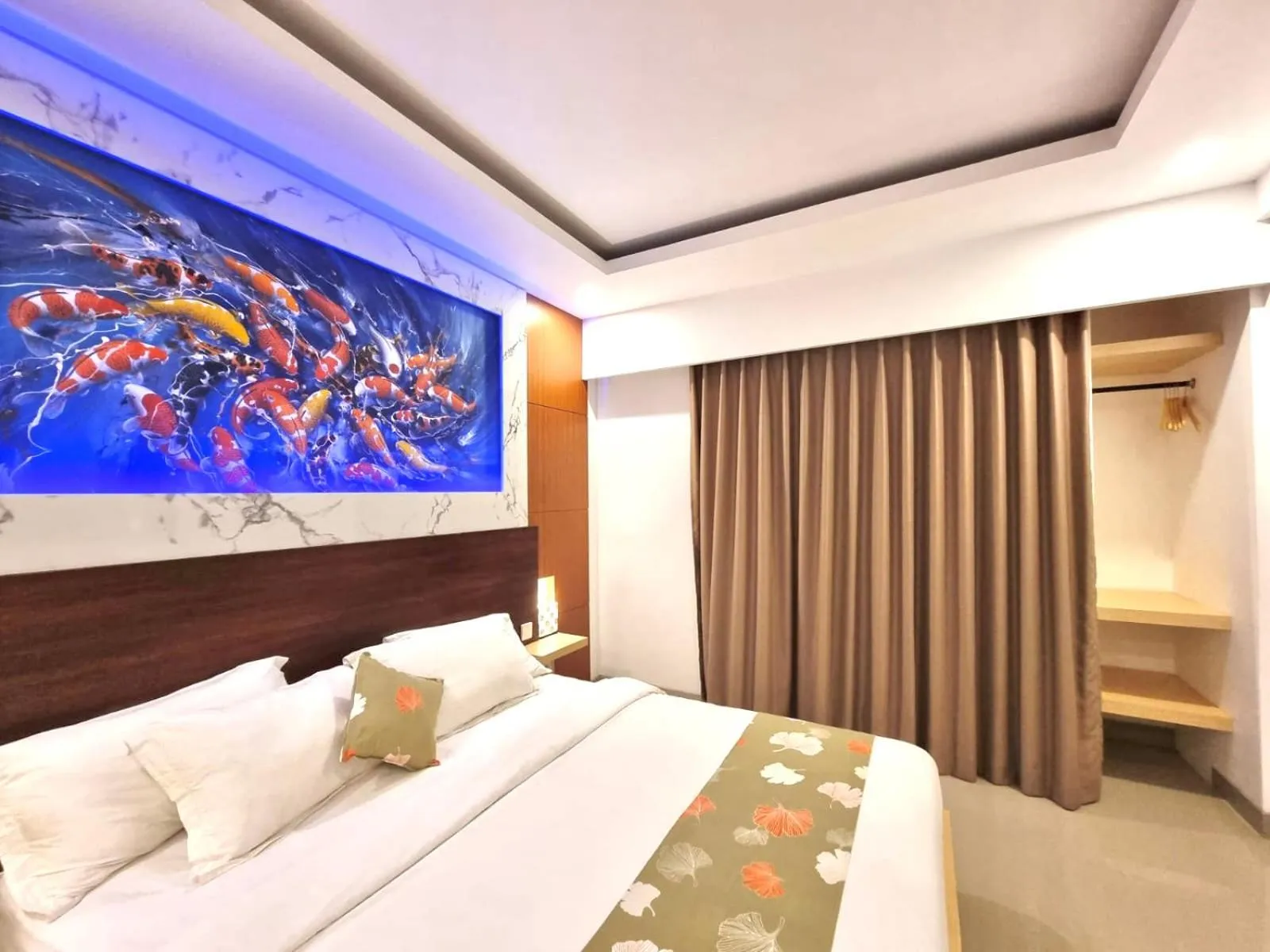 Bed in GM Guest House Canggu