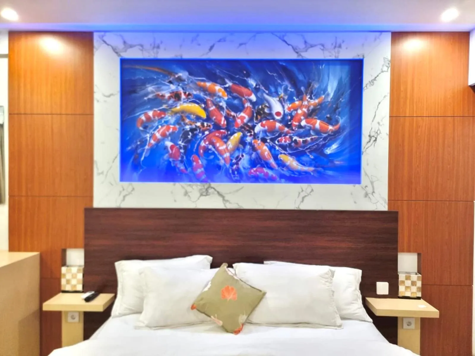 Bed in GM Guest House Canggu