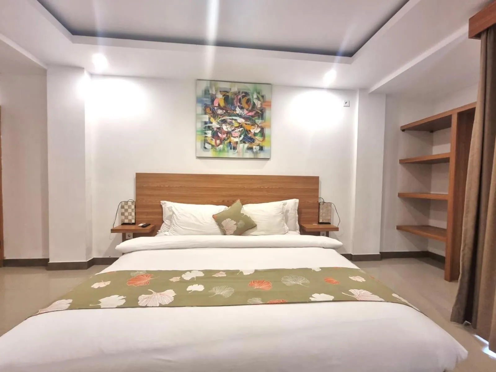 Bed in GM Guest House Canggu
