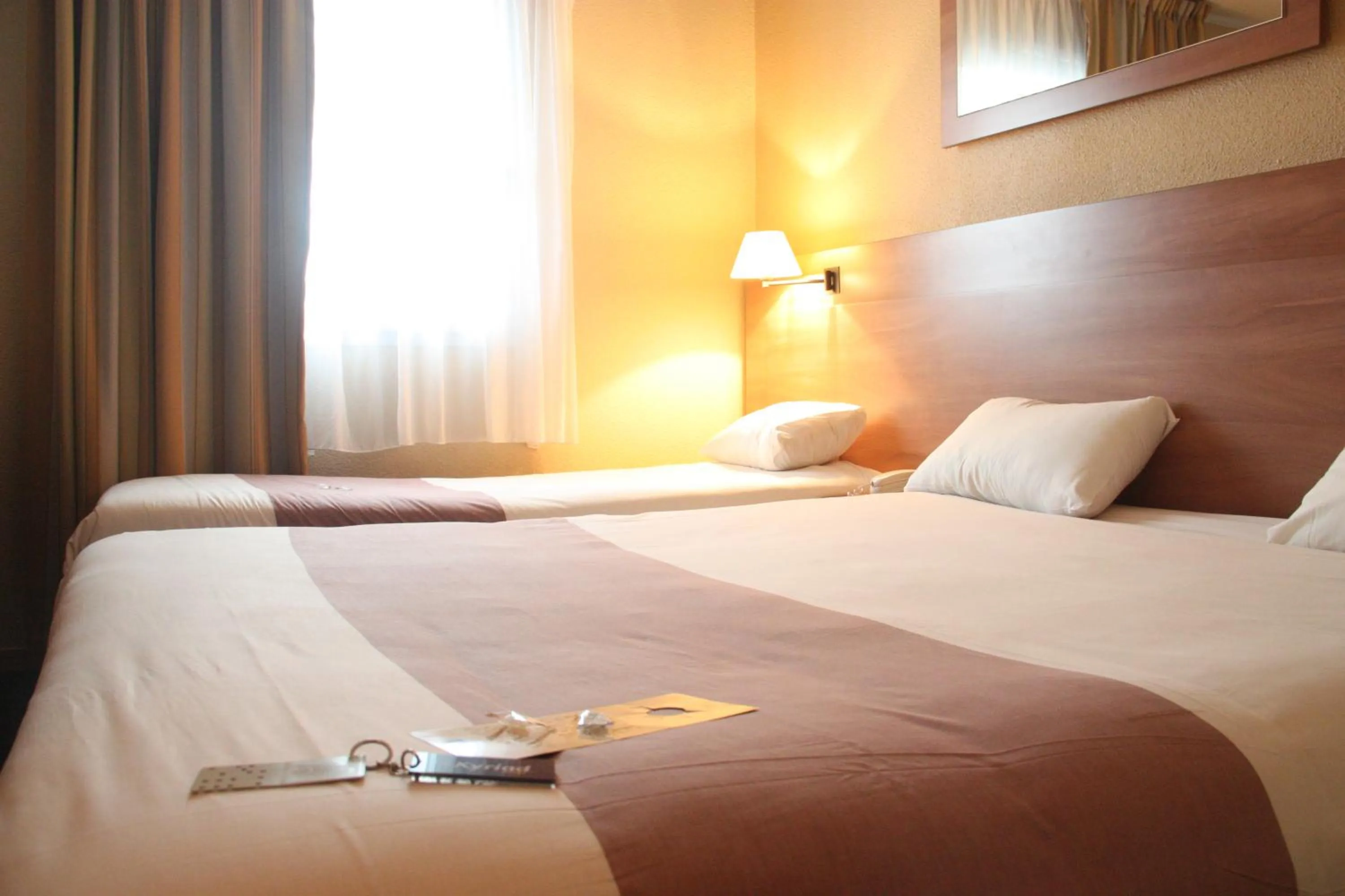 Bed in Kyriad Marne-La-Vallée Torcy