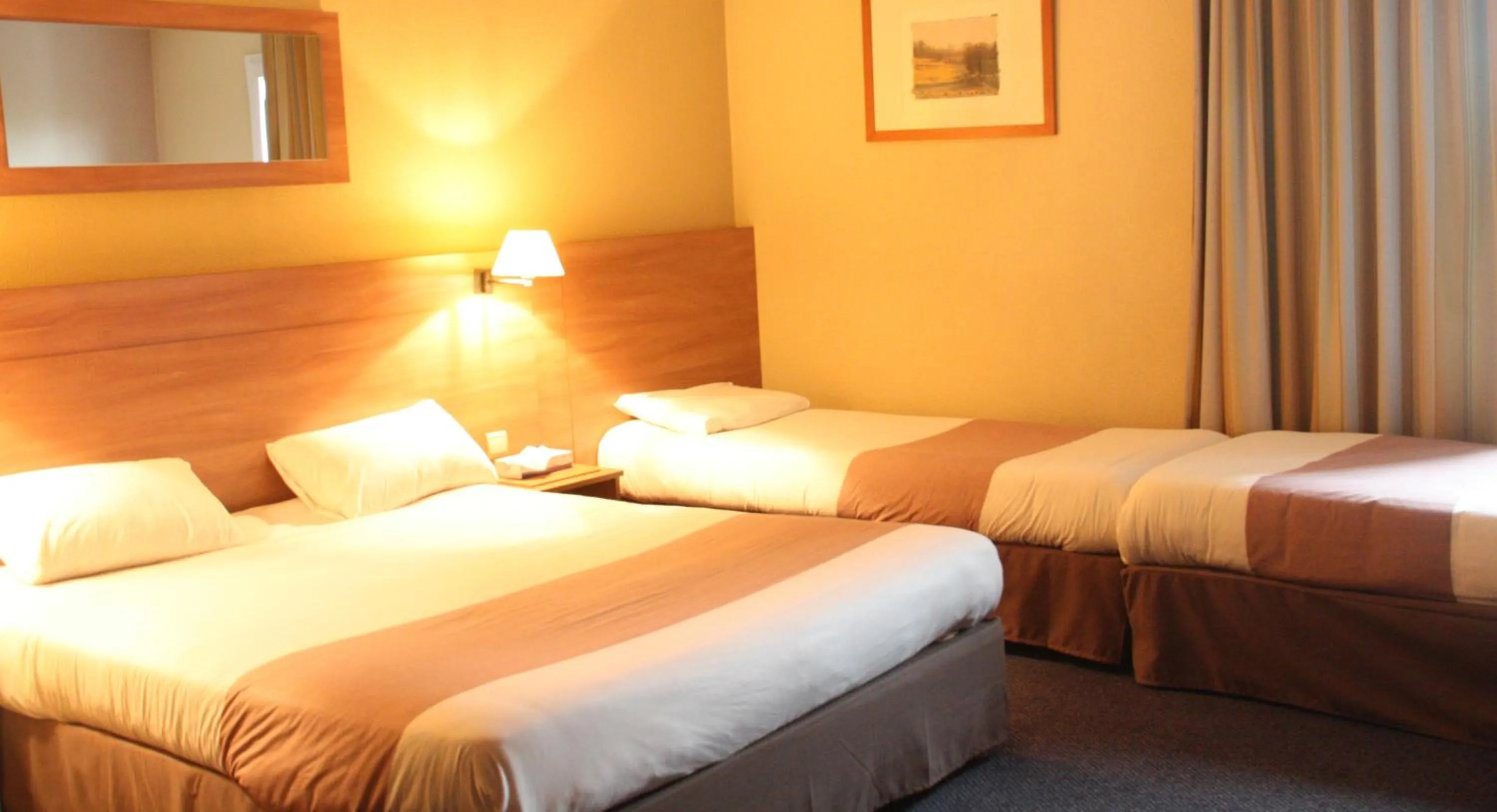 Bed in Kyriad Marne-La-Vallée Torcy