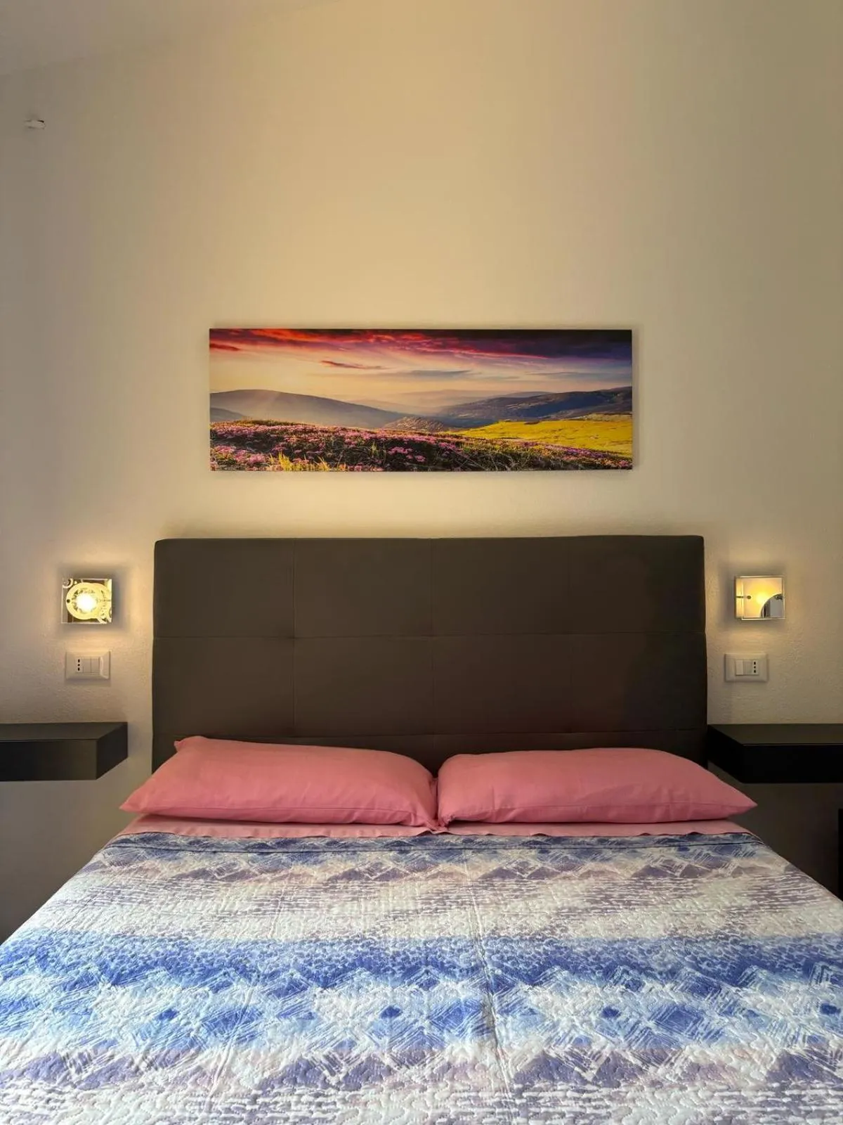 Bed in Hotel Villa Mare