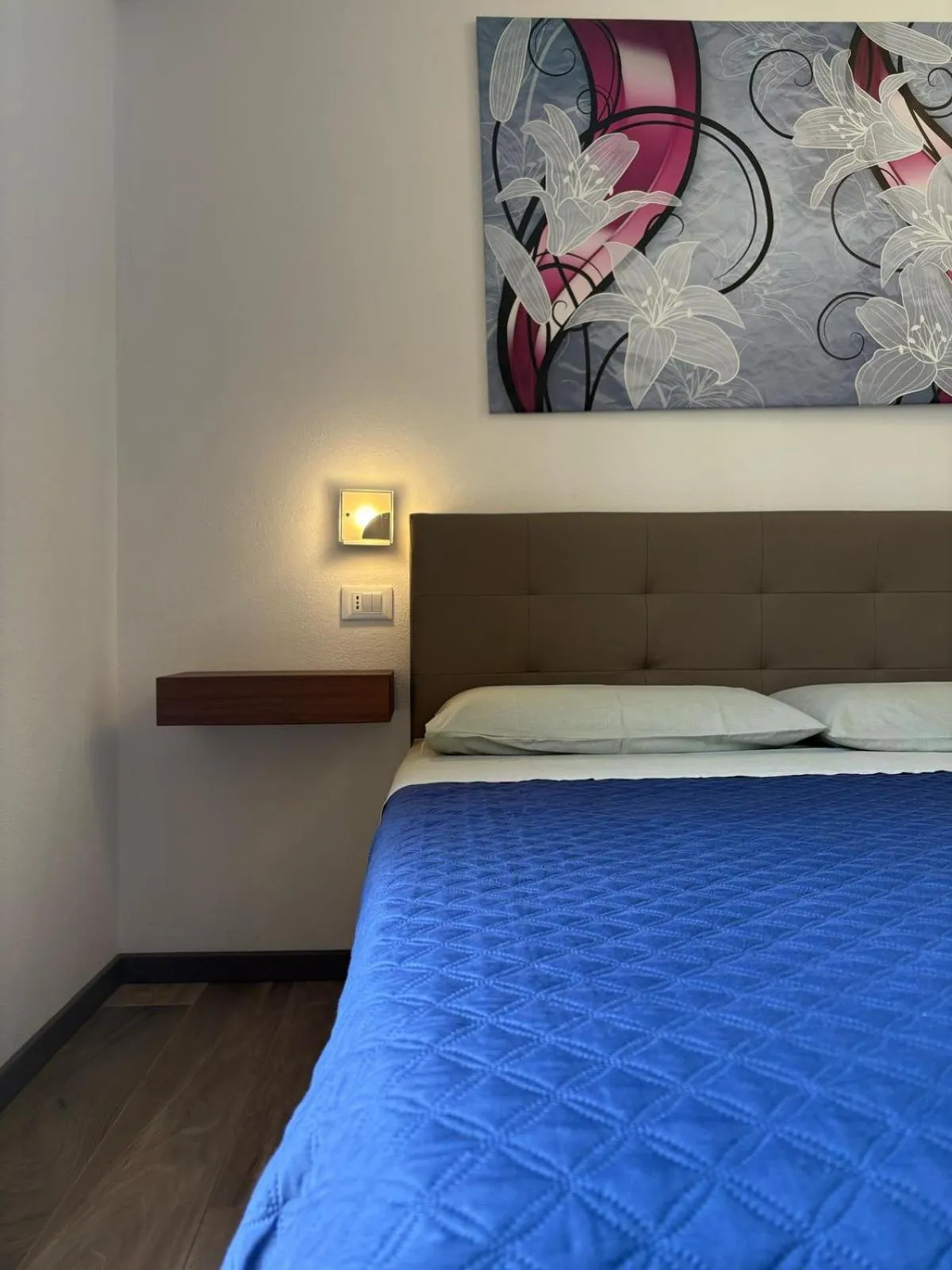 Bed in Hotel Villa Mare