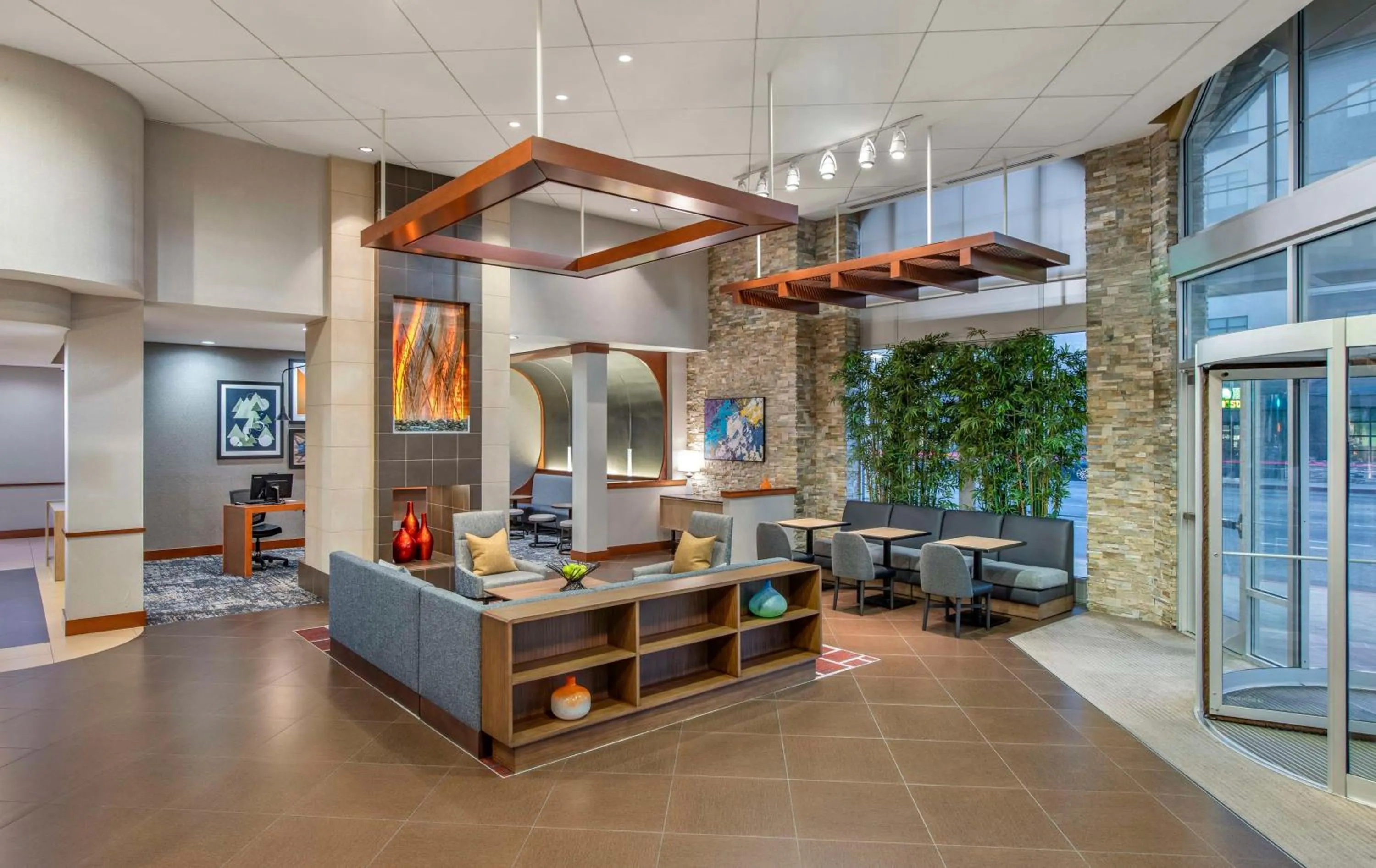 Lobby or reception in Hyatt Place Riverside Downtown