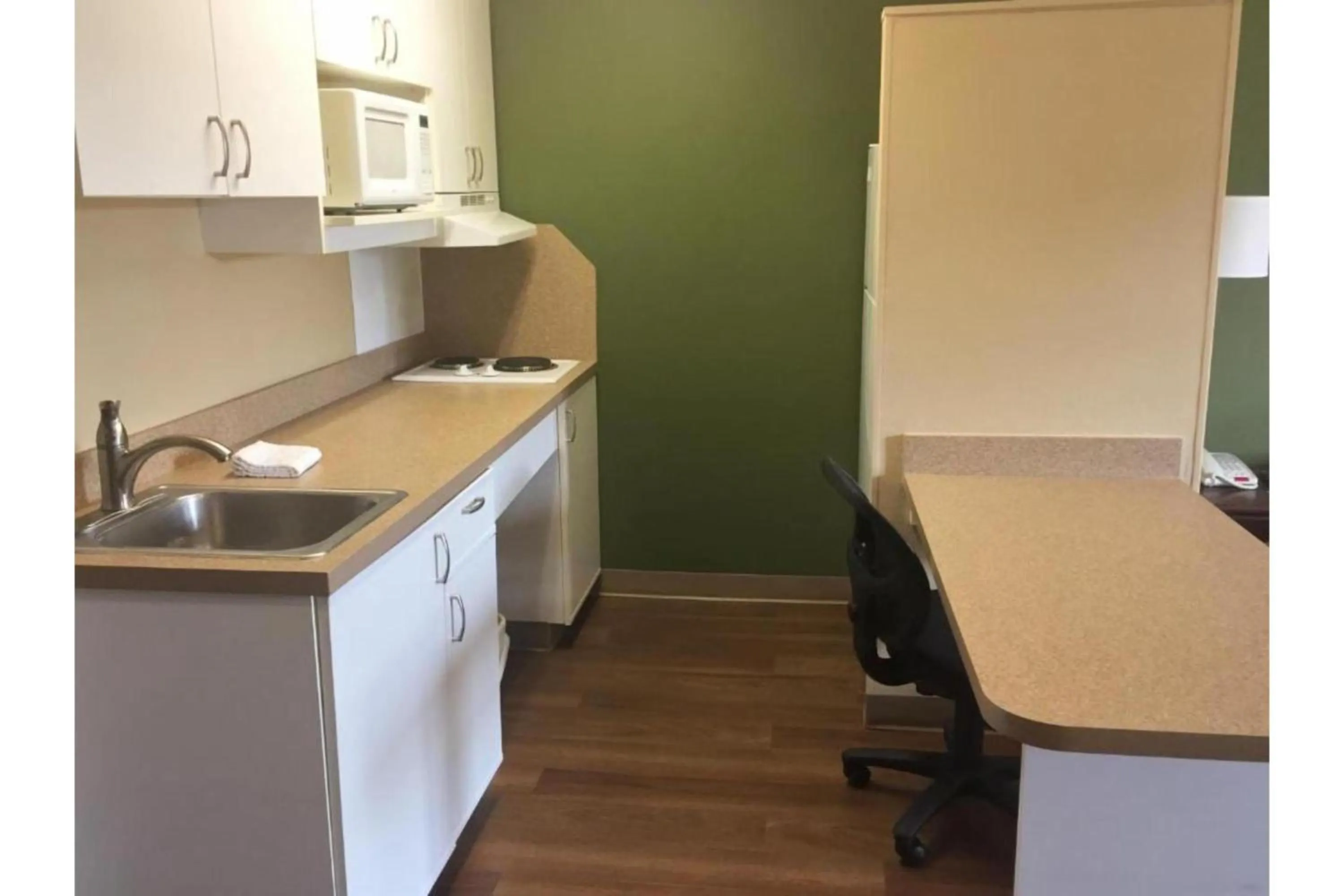 kitchen in Studio 6 Extended Stay Rochester Greece NY