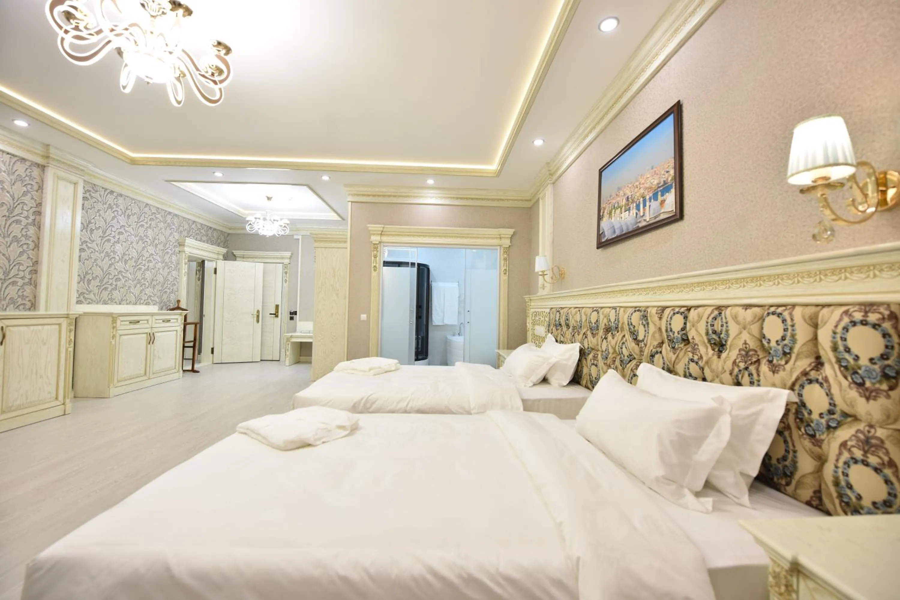 Bed in Simma Hotel Spa & Waterpark