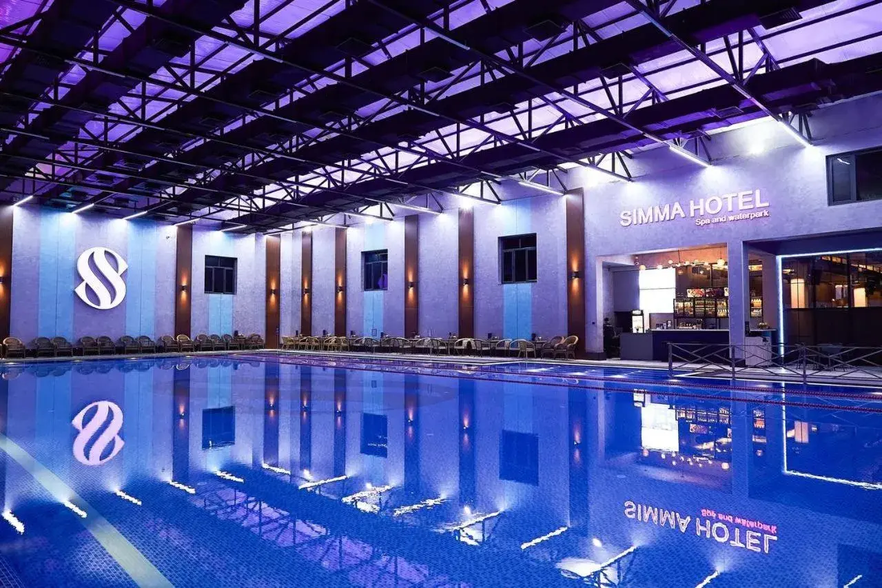 Swimming pool in Simma Hotel Spa & Waterpark Swimming pool in Simma Hotel Spa & Waterpark