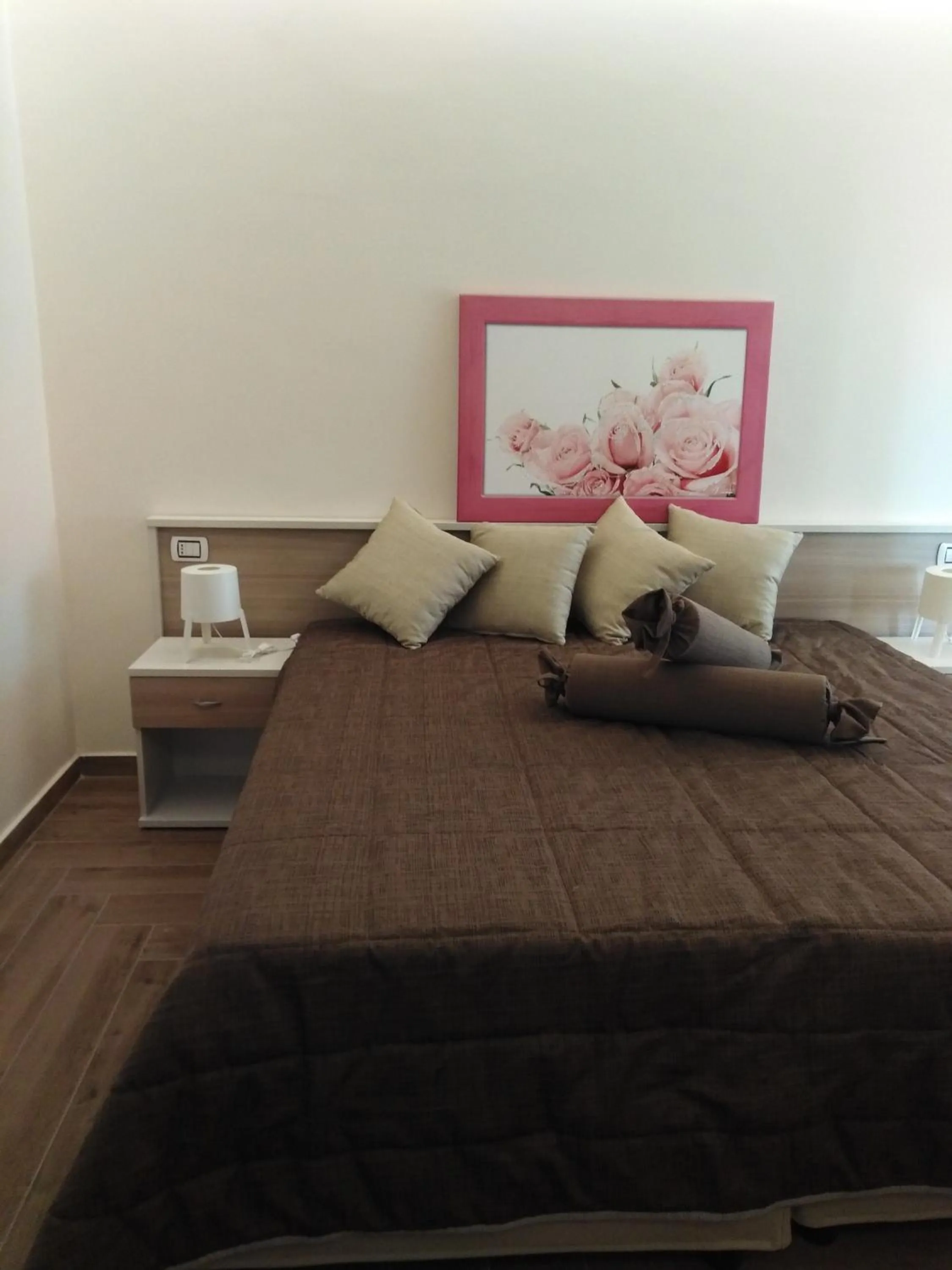 Bed in Villa Niscima