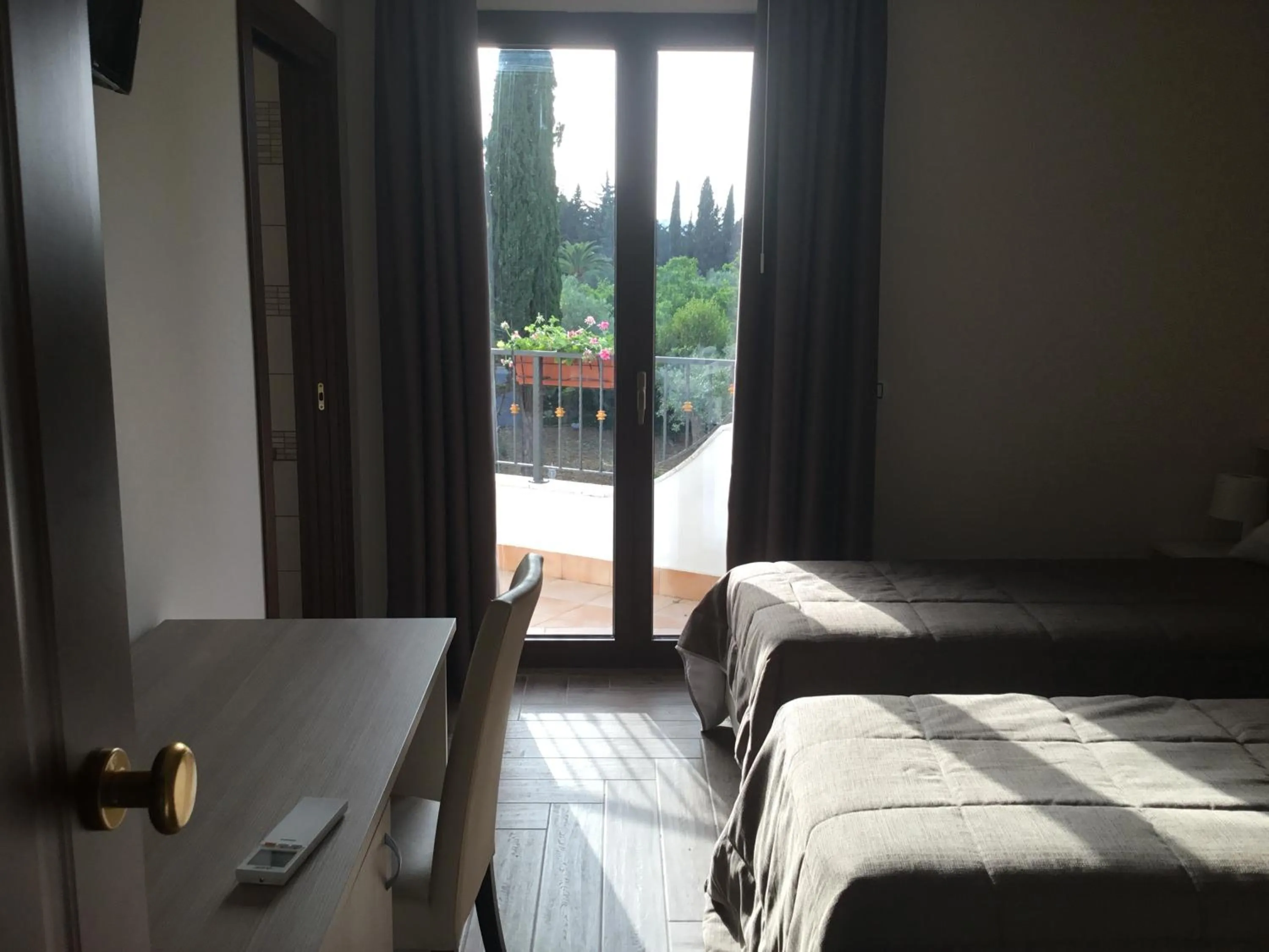 Bed in Villa Niscima