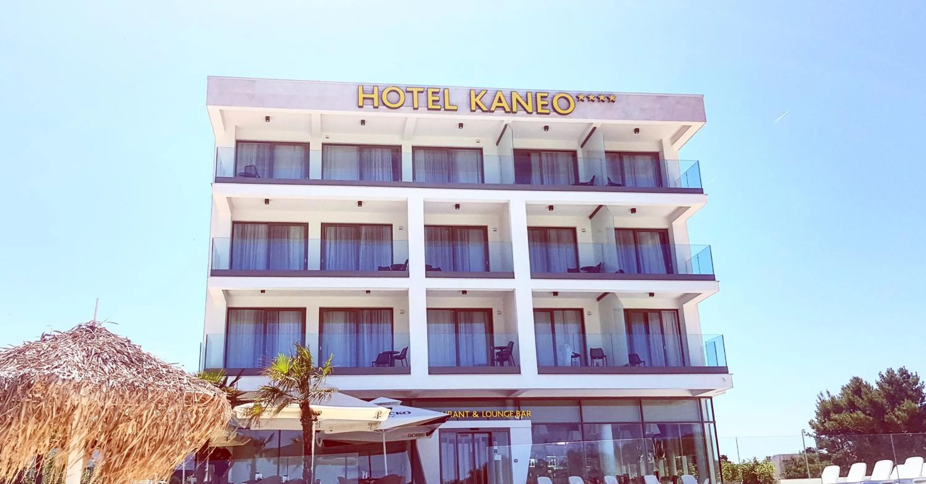 Property building in Kaneo beach hotel Novalja