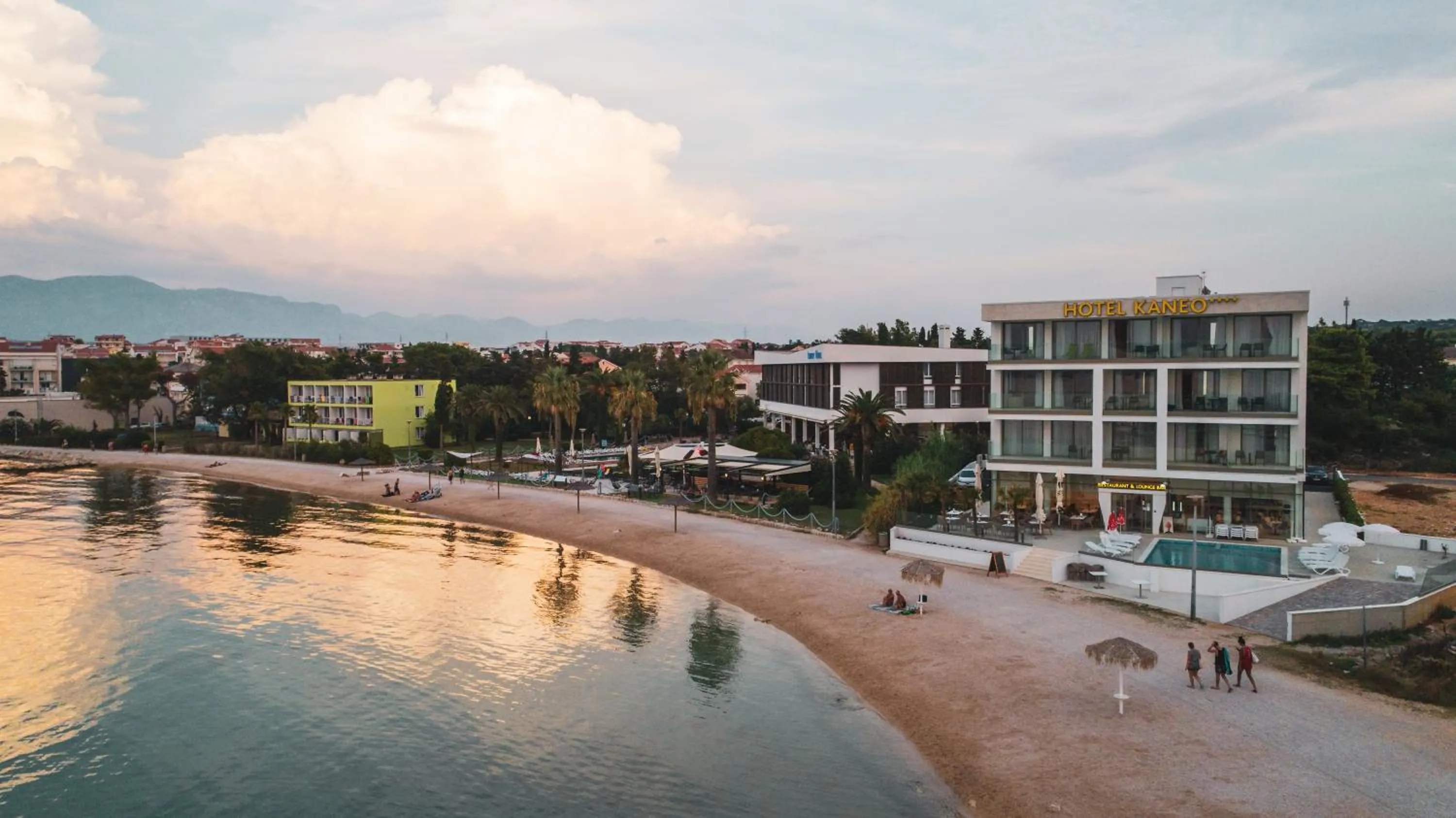 Property building in Kaneo beach hotel Novalja