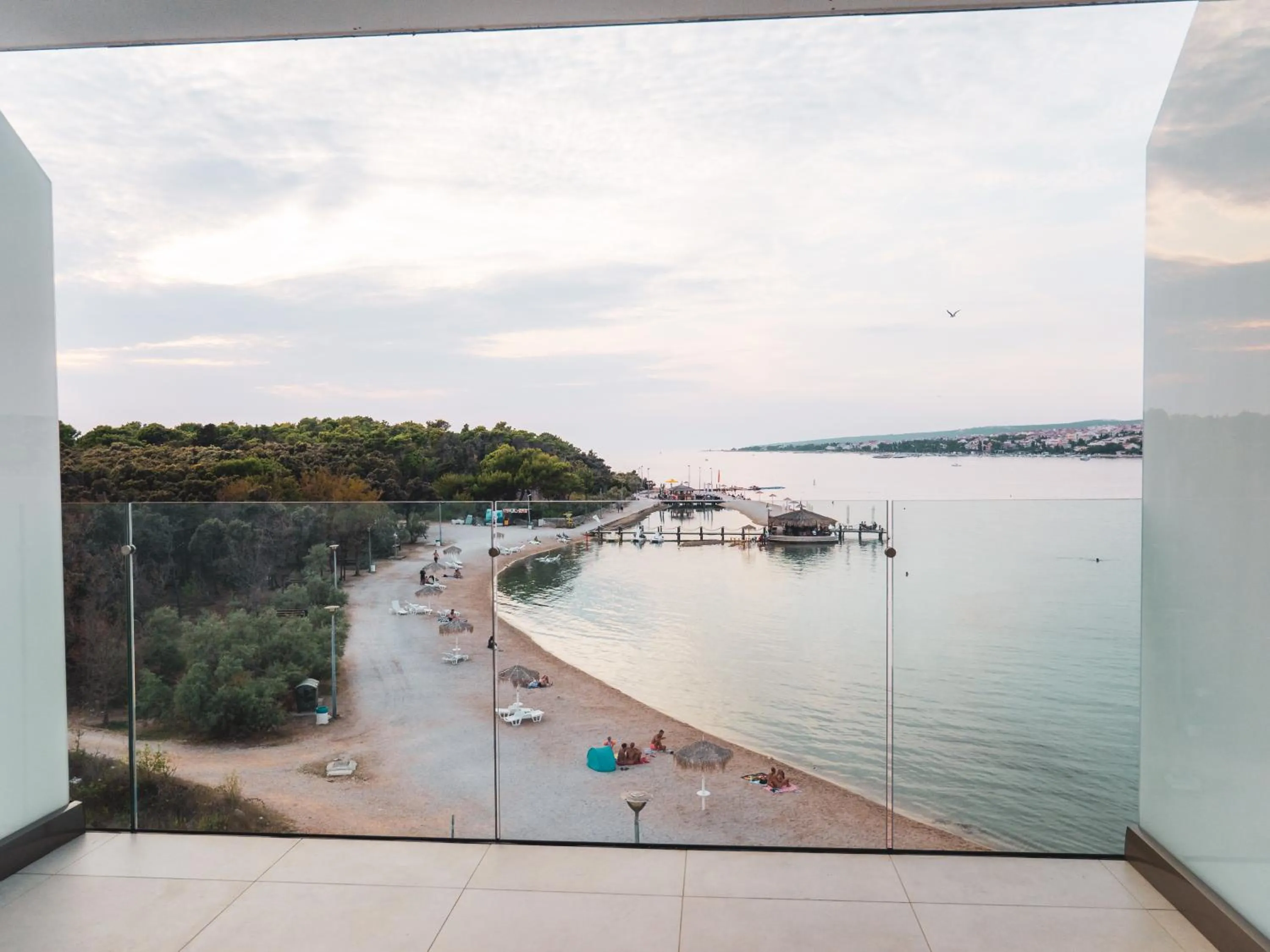 Sea view in Kaneo beach hotel Novalja