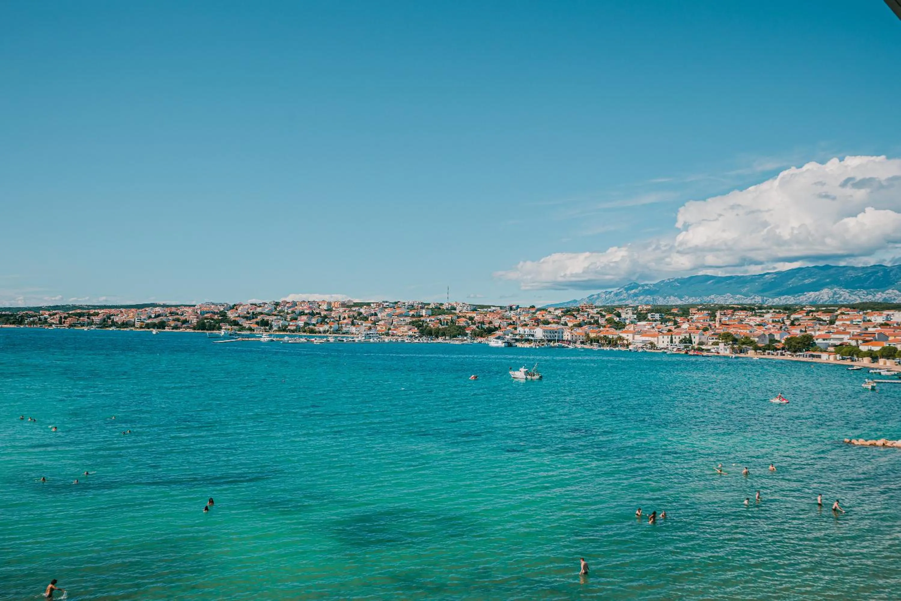 Beach in Kaneo beach hotel Novalja