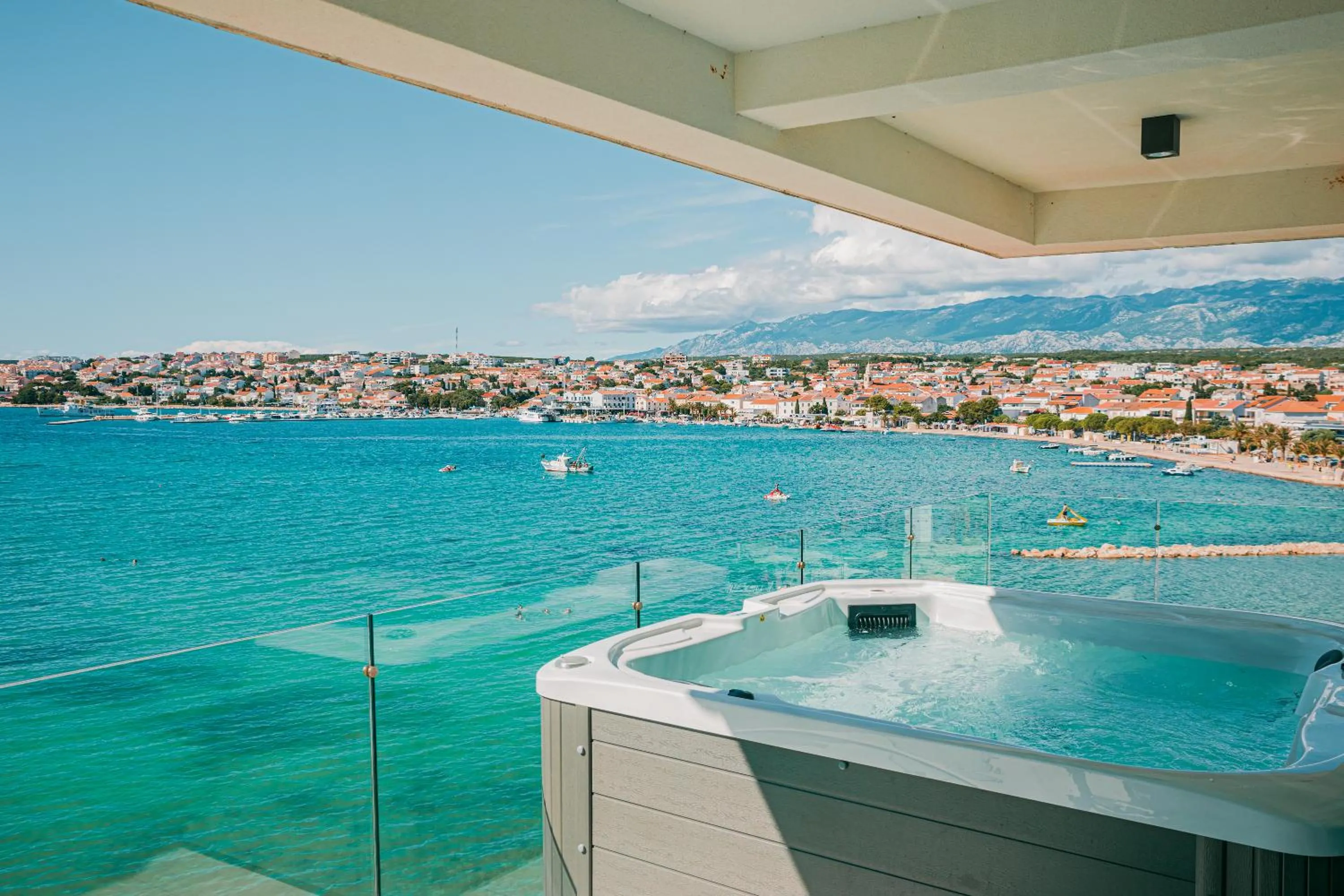 Sea view in Kaneo beach hotel Novalja