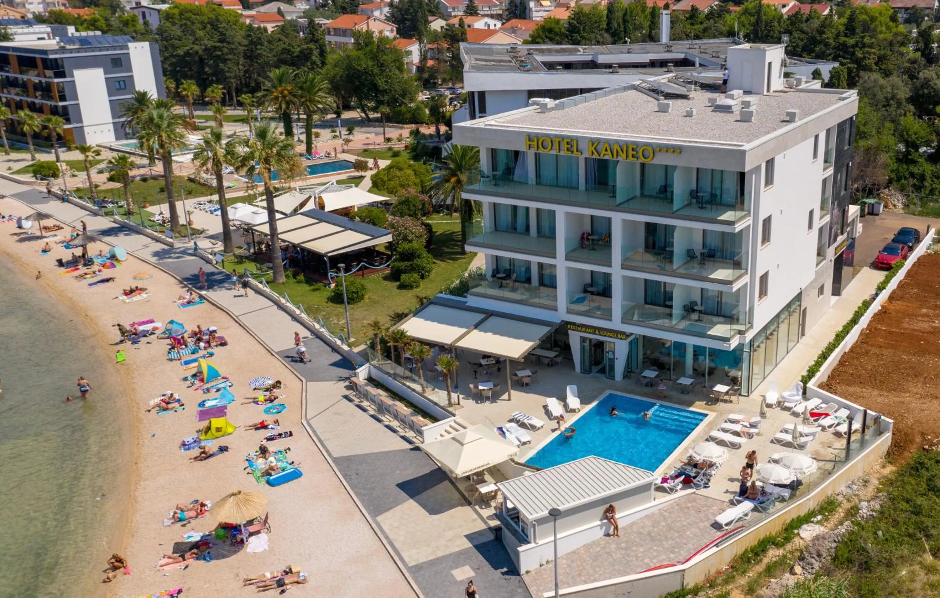 Property building in Kaneo beach hotel Novalja