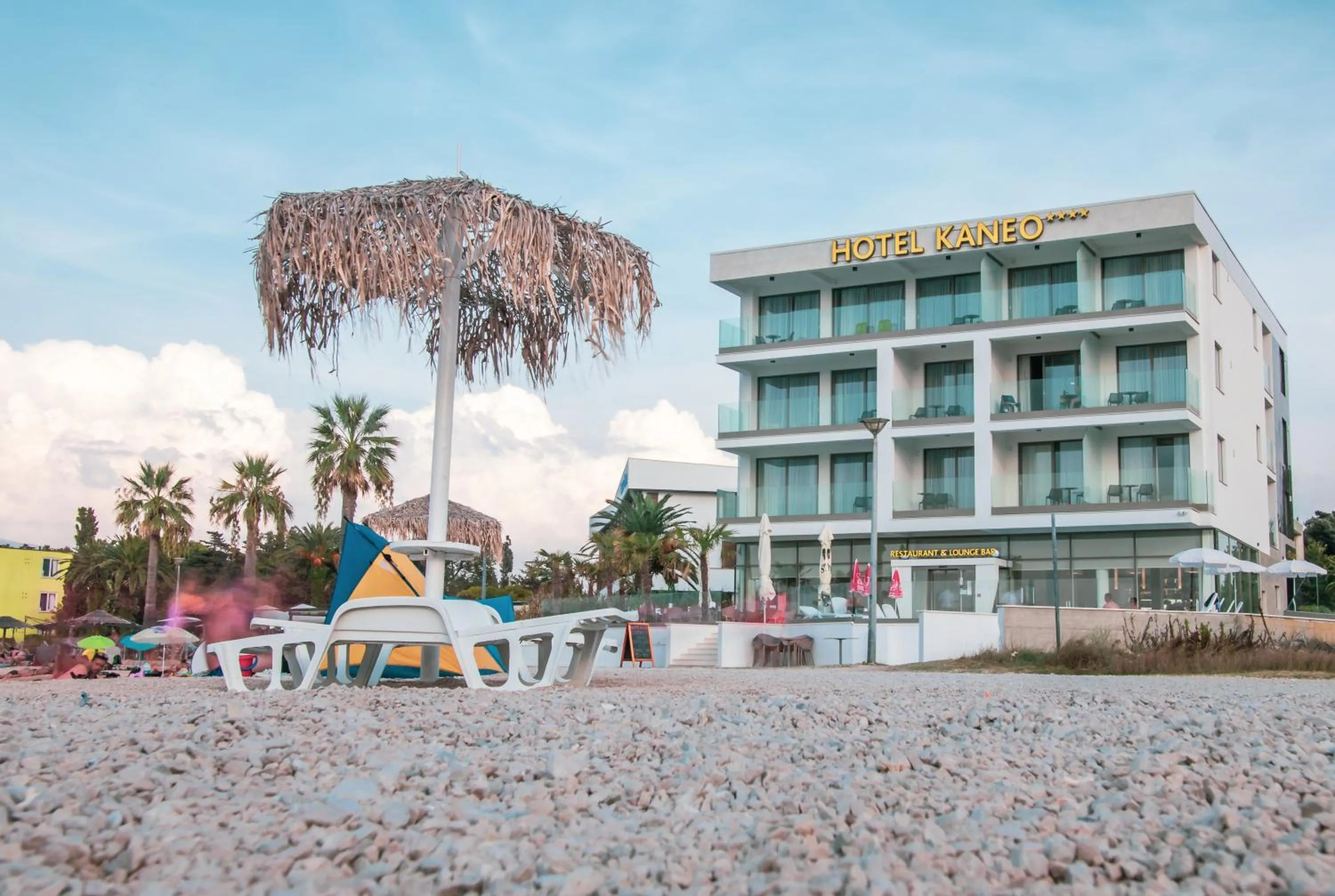 Property building in Kaneo beach hotel Novalja