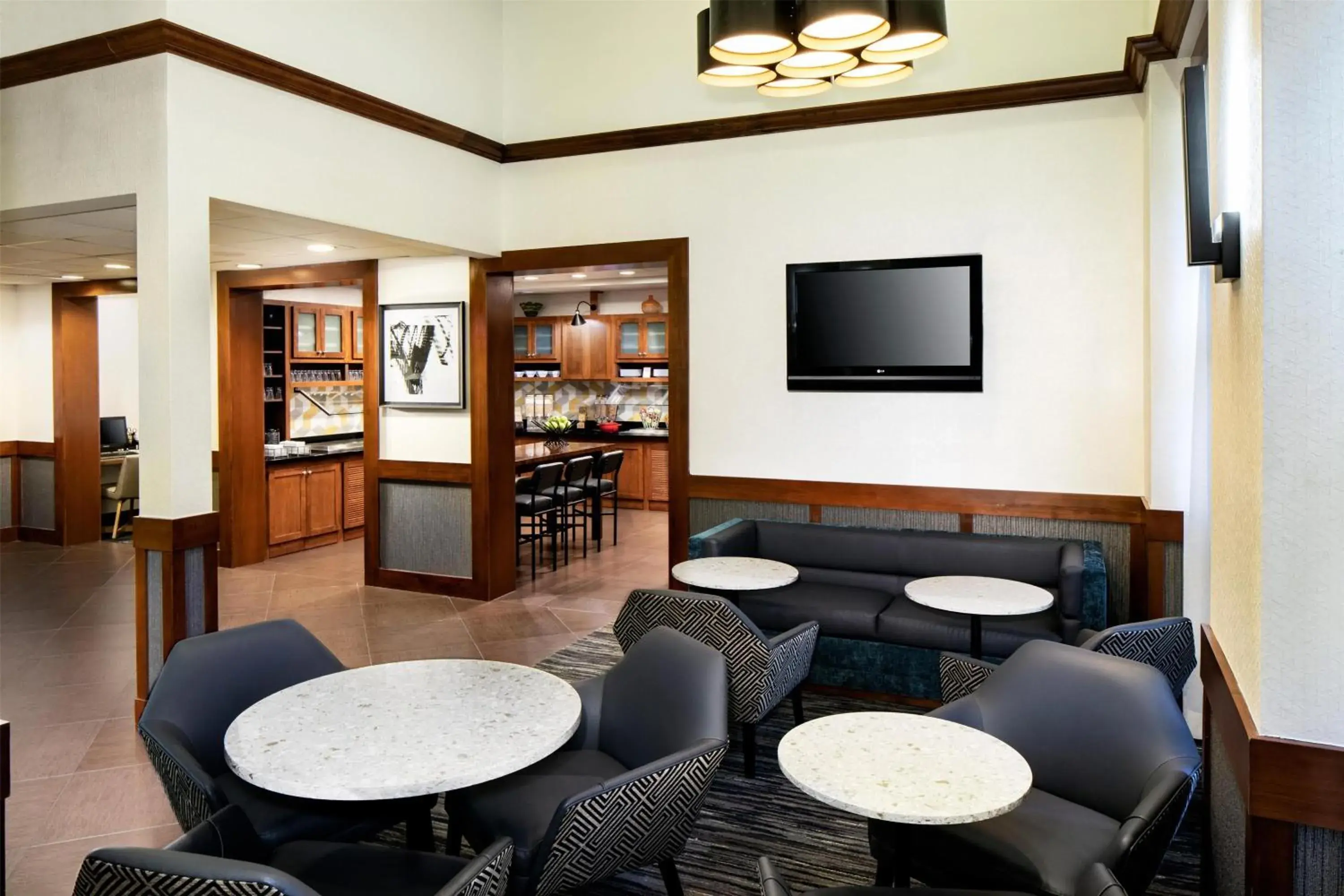 Lobby or reception in Hyatt Place Dallas Park Central Lobby or reception in Hyatt Place Dallas Park Central