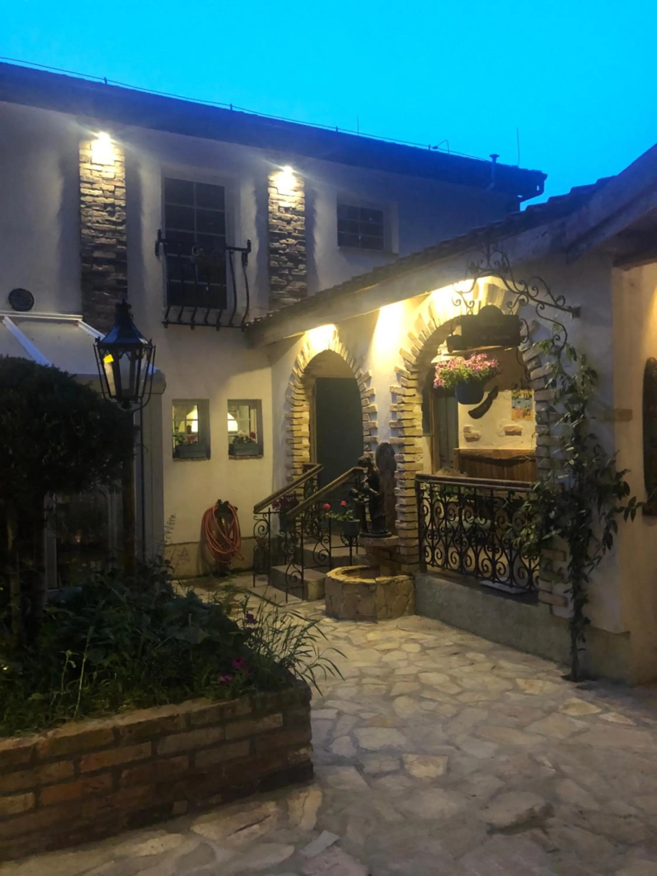 Patio in Paul's Fantasia Boutique Suites