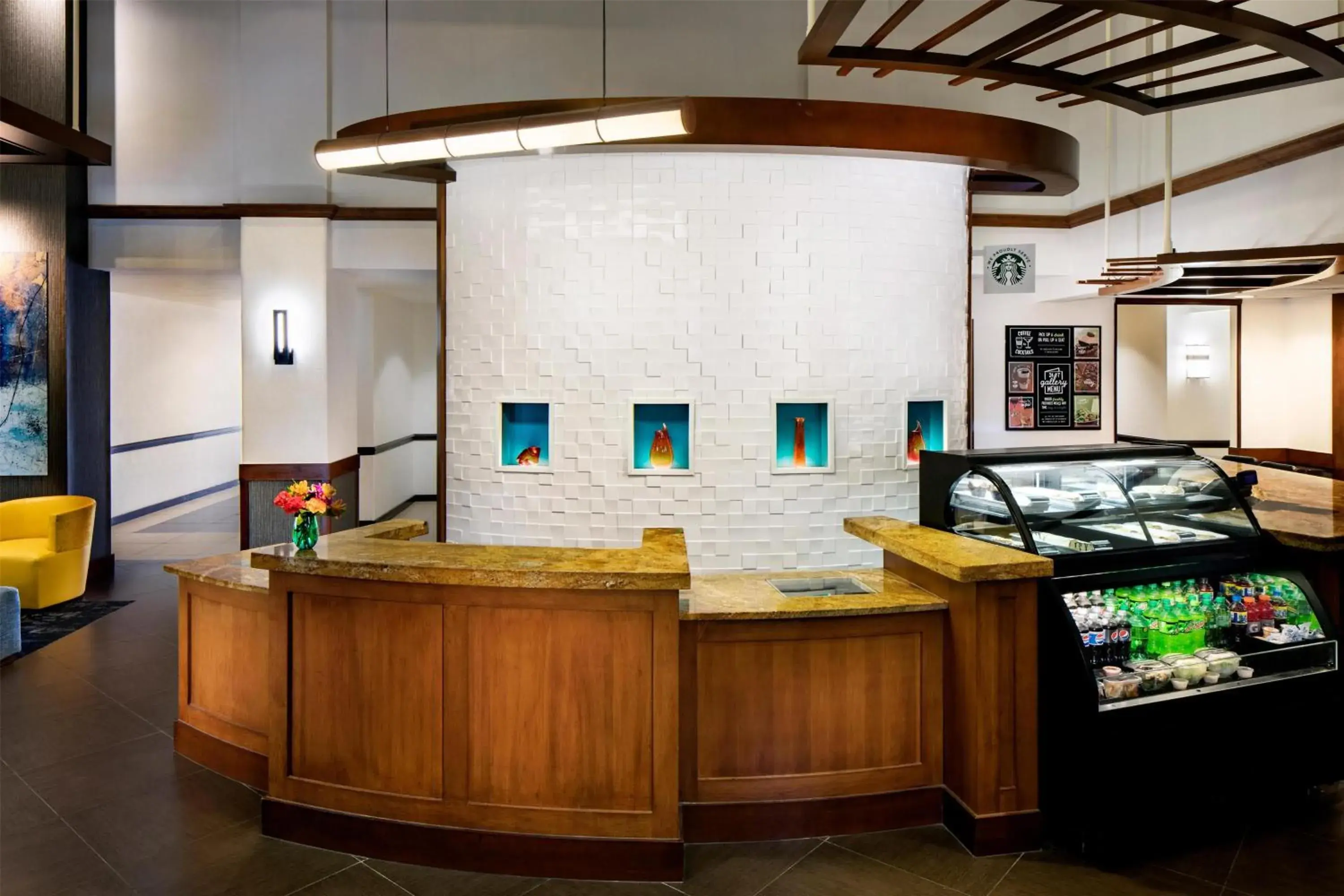 Lobby or reception in Hyatt Place Charlotte Arrowood Lobby or reception in Hyatt Place Charlotte Arrowood